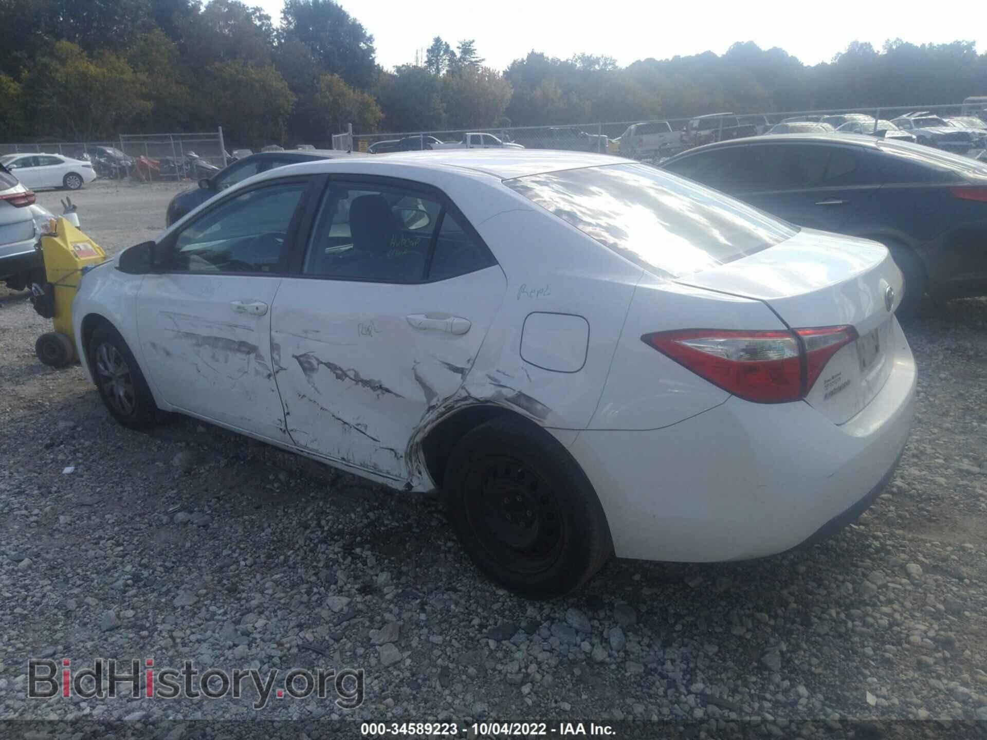 2015 TOYOTA COROLLA - VIN: 2T1BURHE3FC473892 - Photo 3