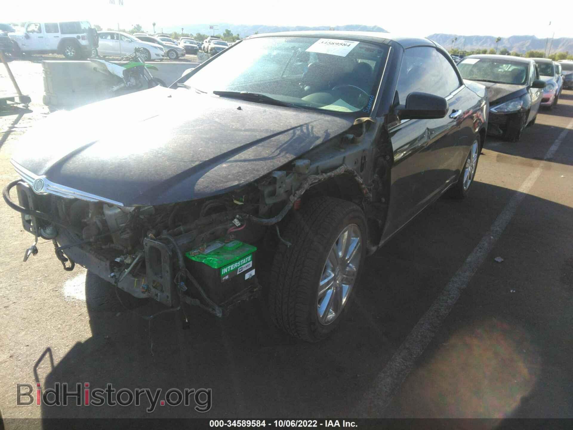 2010 CHRYSLER SEBRING - VIN: 1C3BC6EV2AN109205 - Фото 2