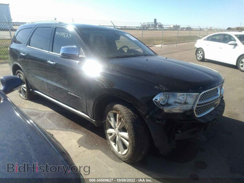 2012 Dodge DURANGO Citadel (VIN 1C4SDJET2CC172541) — фото 1 из 11, IAAI, повреждение: передняя часть