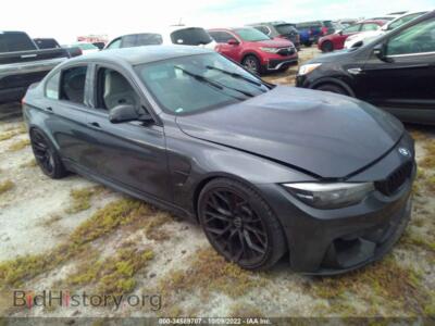 2018 BMW M3, gray — VIN WBS8M9C56J5K98943, IAAI