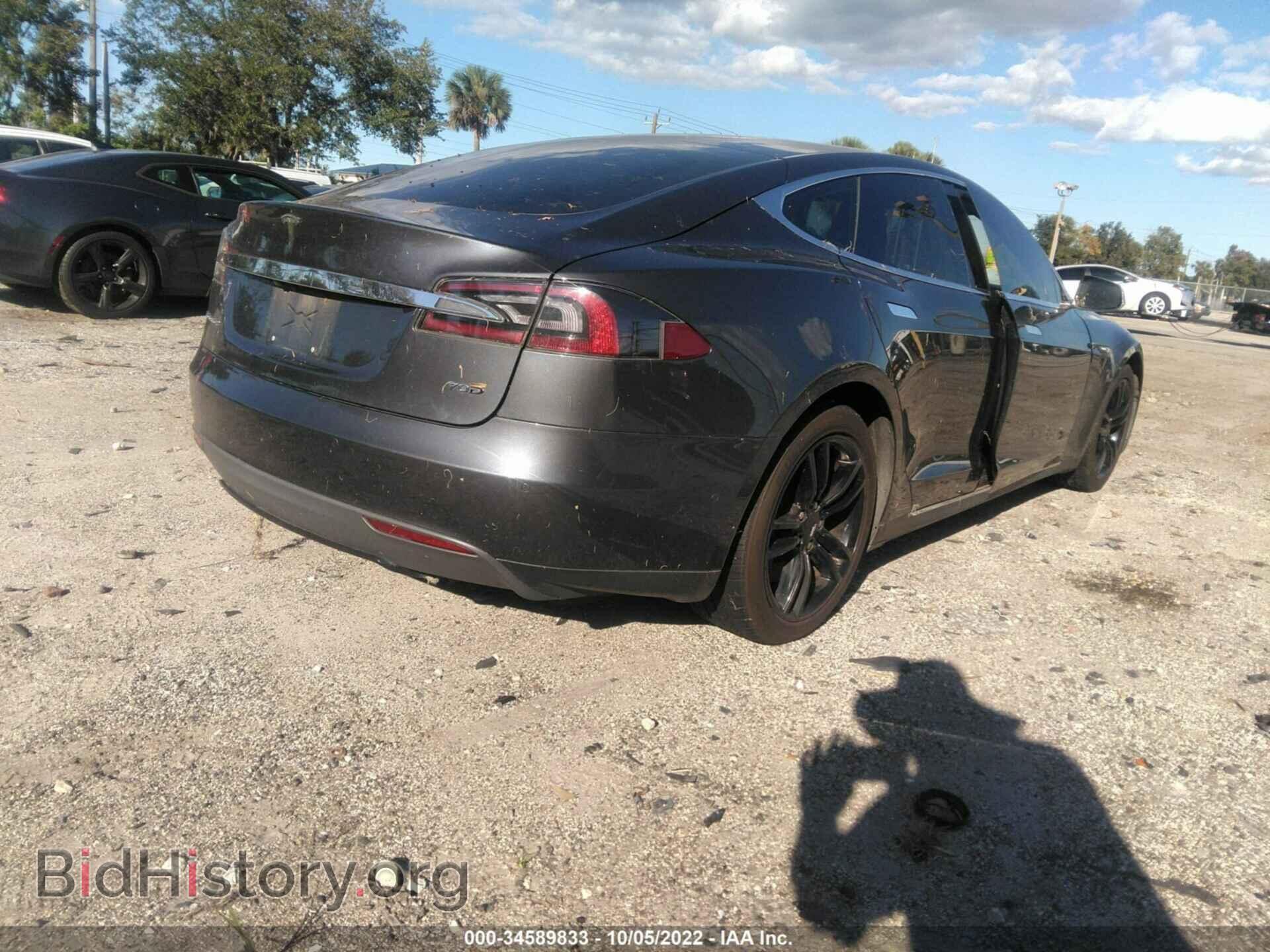 2015 TESLA MODEL S - VIN: 5YJSA1S28FF095184 - Фото 4