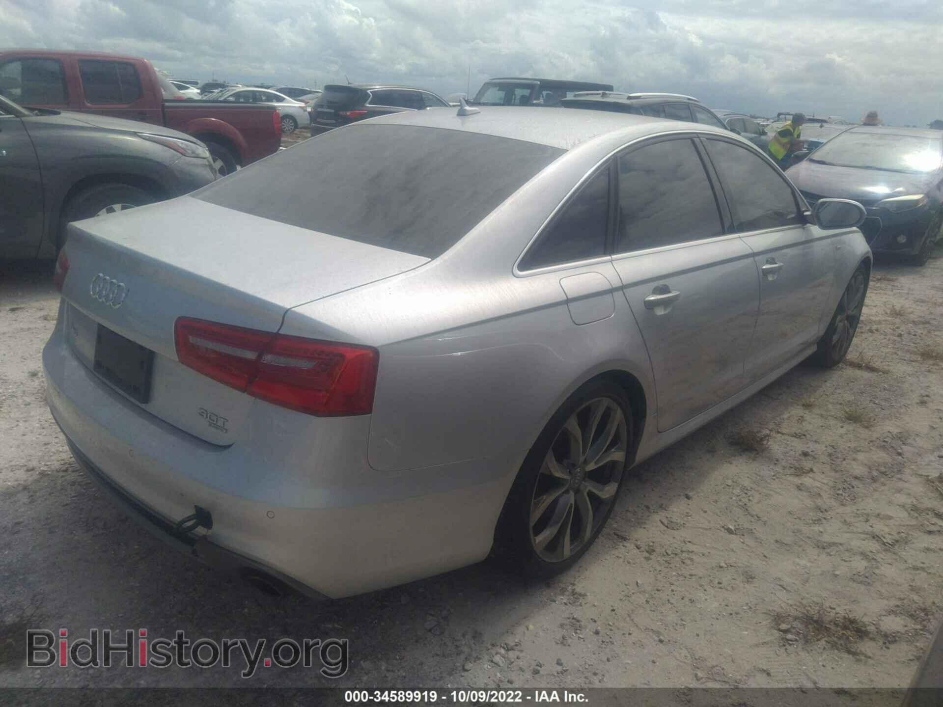 2012 AUDI A6 - VIN: WAUHGAFC5CN080583 - Фото 4