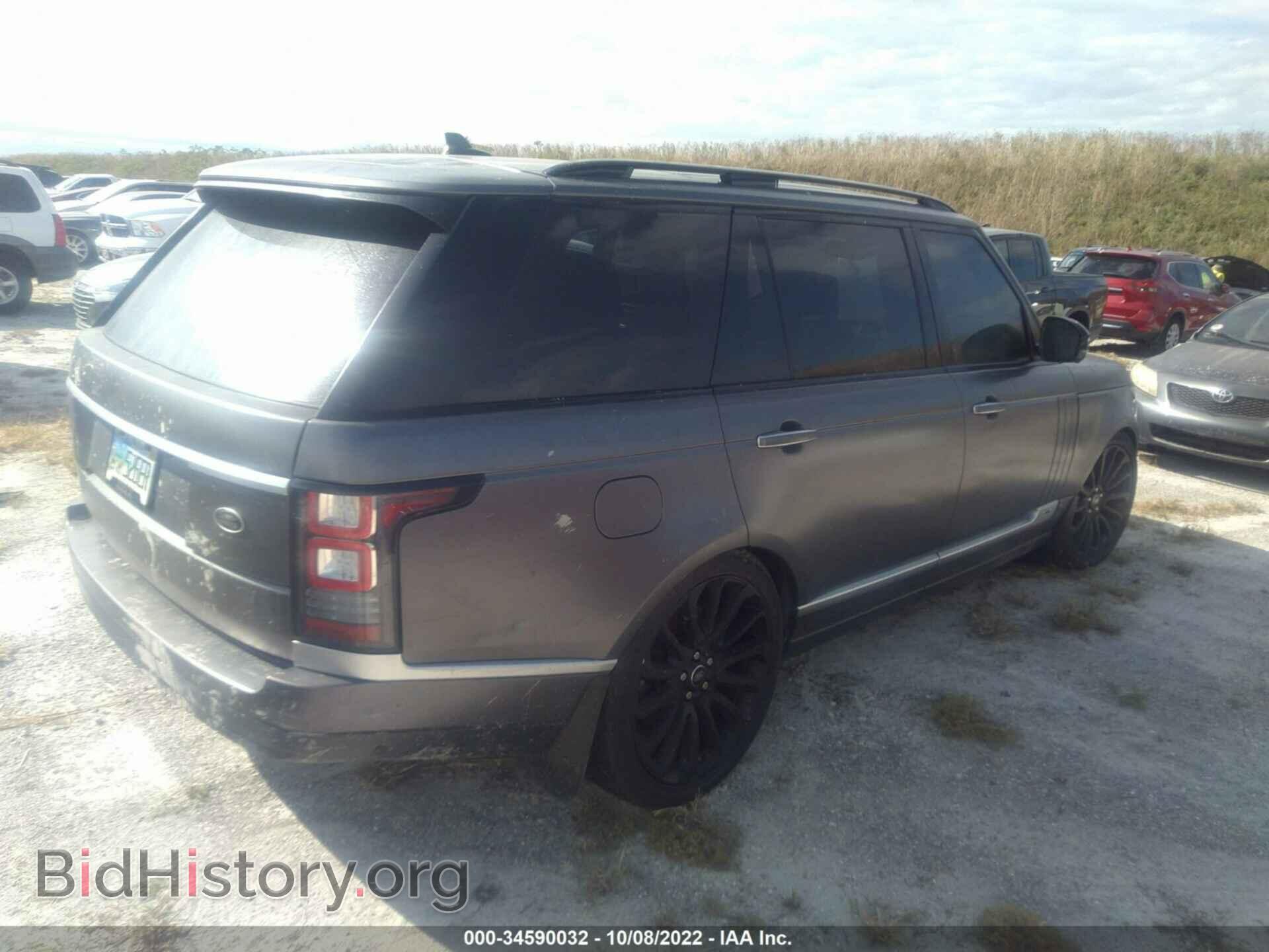 2016 LAND ROVER RANGE ROVER - VIN: SALGV3EF6GA252170 - Фото 4