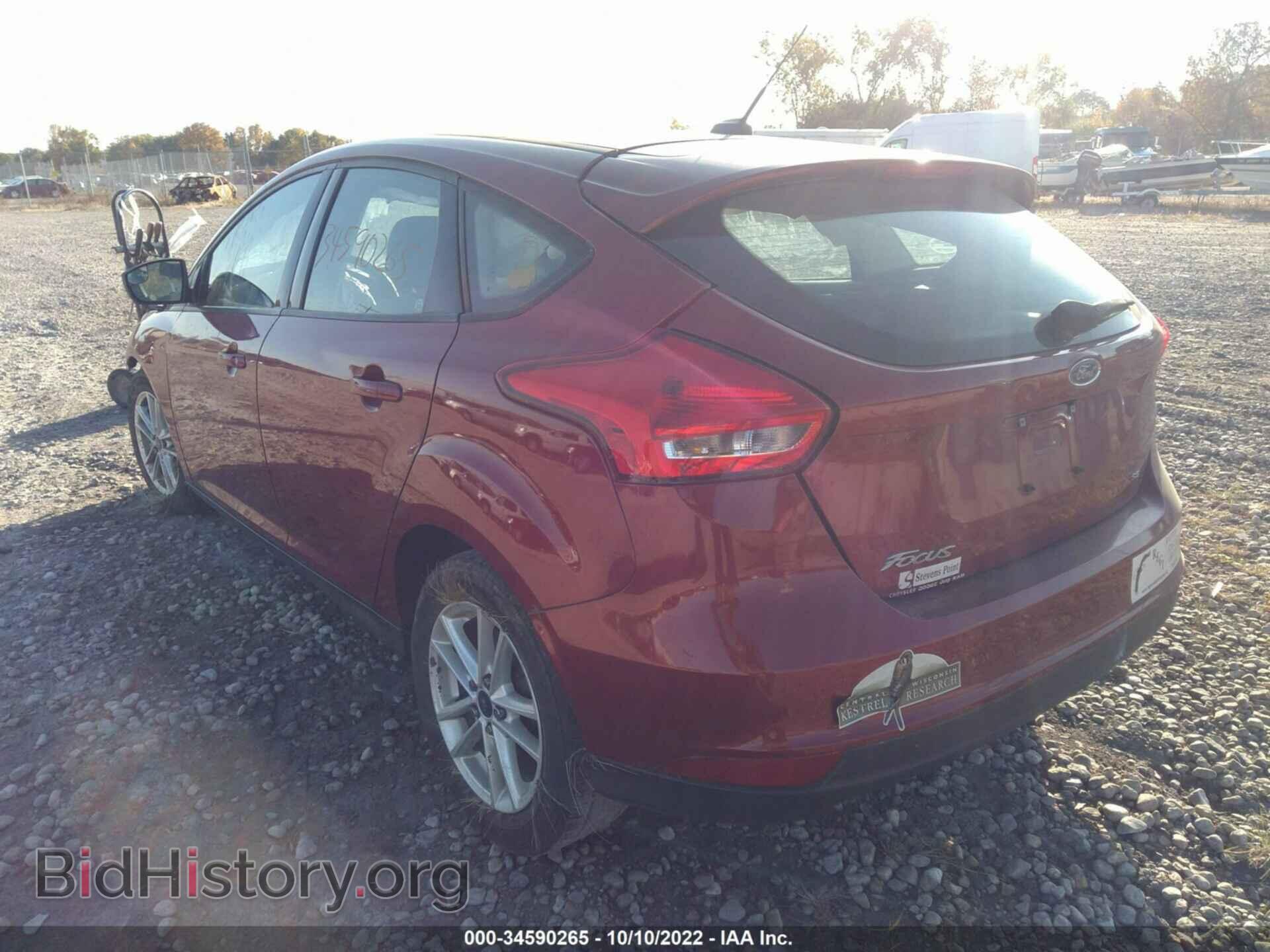 2017 FORD FOCUS - VIN: 1FADP3K23HL209200 - Фото 3