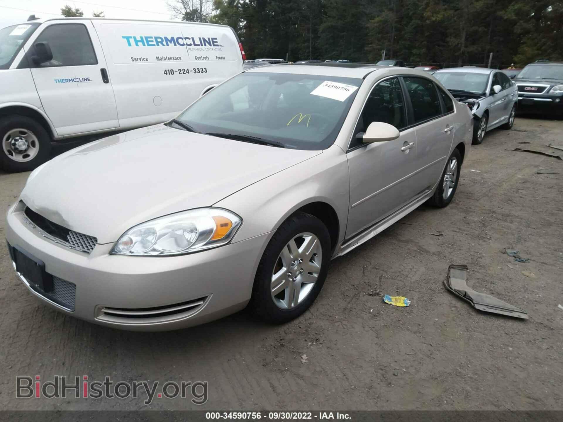 2012 CHEVROLET IMPALA - VIN: 2G1WG5E38C1200910 - Фото 2