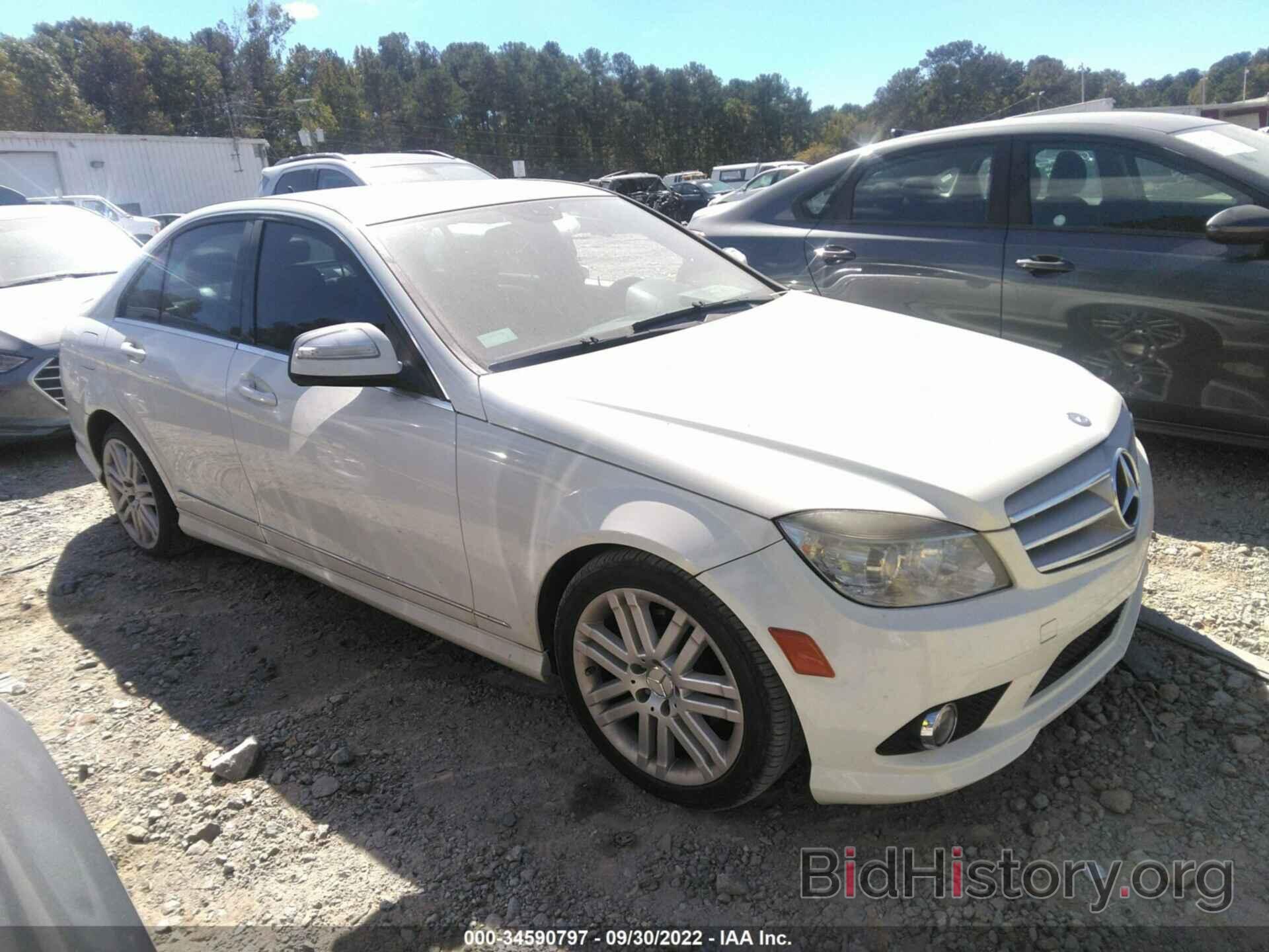 Photo WDDGF54X99R041596 - MERCEDES-BENZ C-CLASS 2009