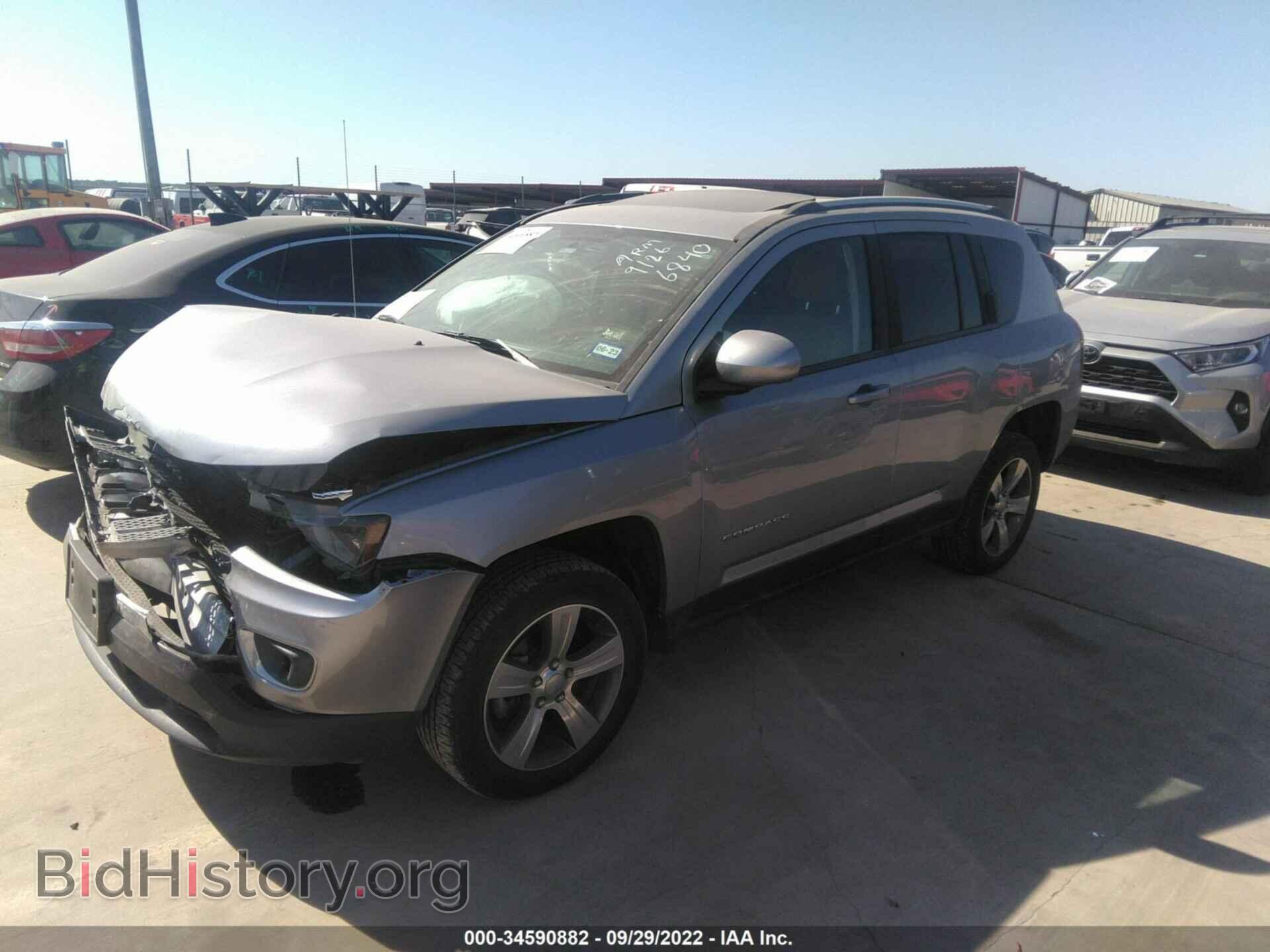 2017 JEEP COMPASS - VIN: 1C4NJCEB4HD199296 - Фото 2