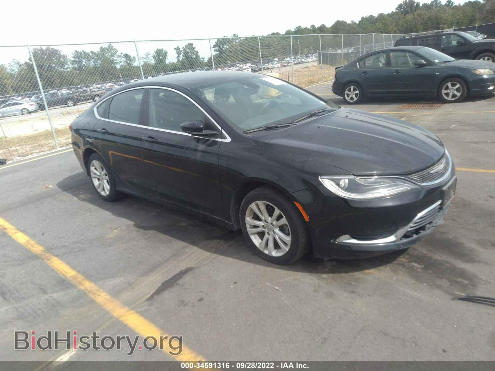 Фотография 1C3CCCAB5FN685313 - CHRYSLER 200 2015