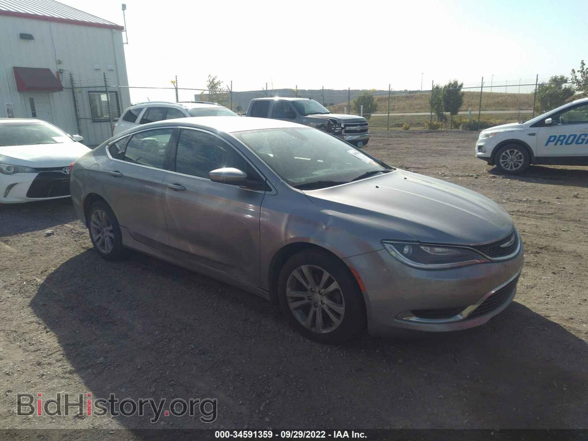 Фотография 1C3CCCAB3GN158792 - CHRYSLER 200 2016