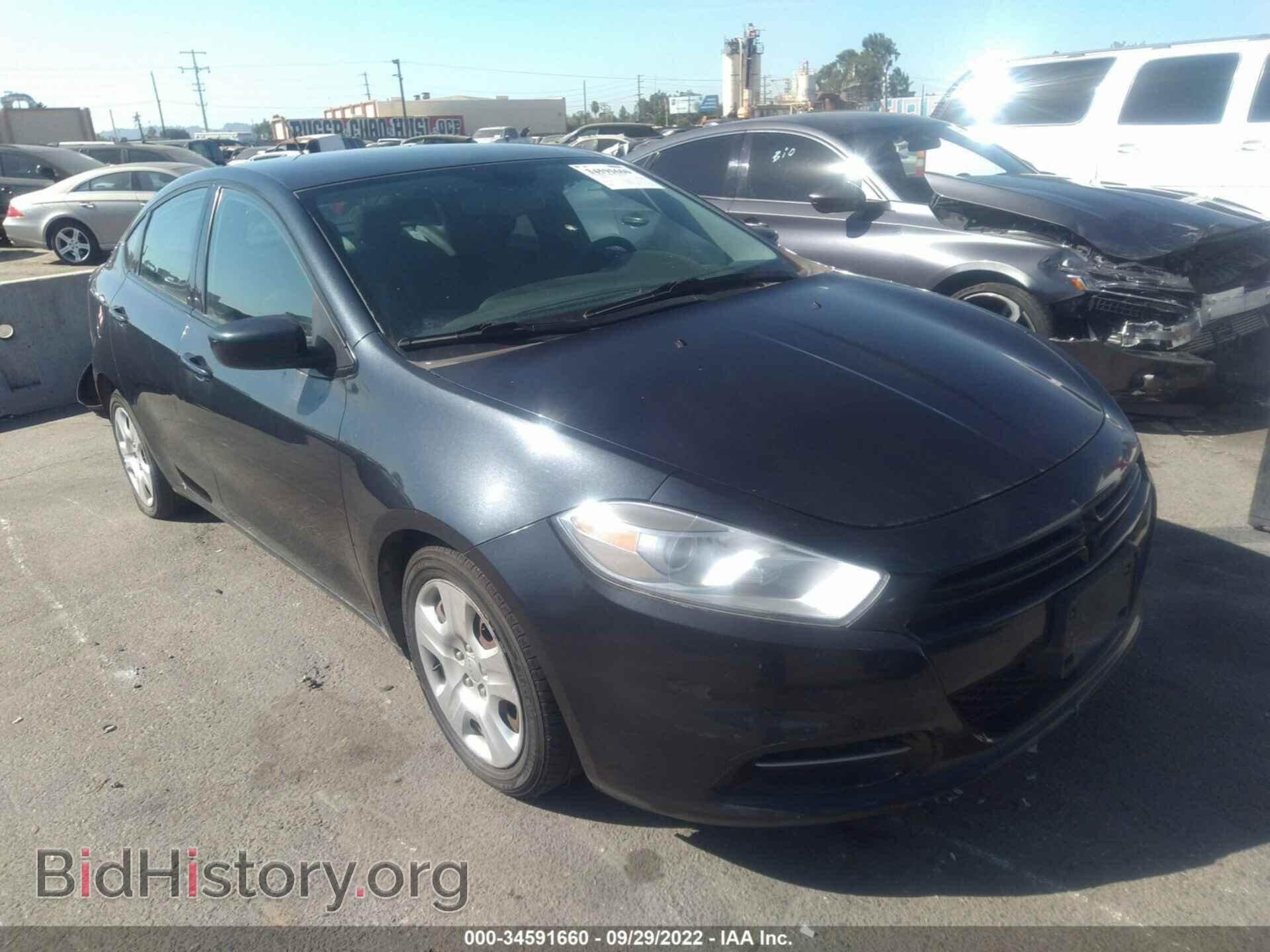 Photo 1C3CDFAH2DD306449 - DODGE DART 2013