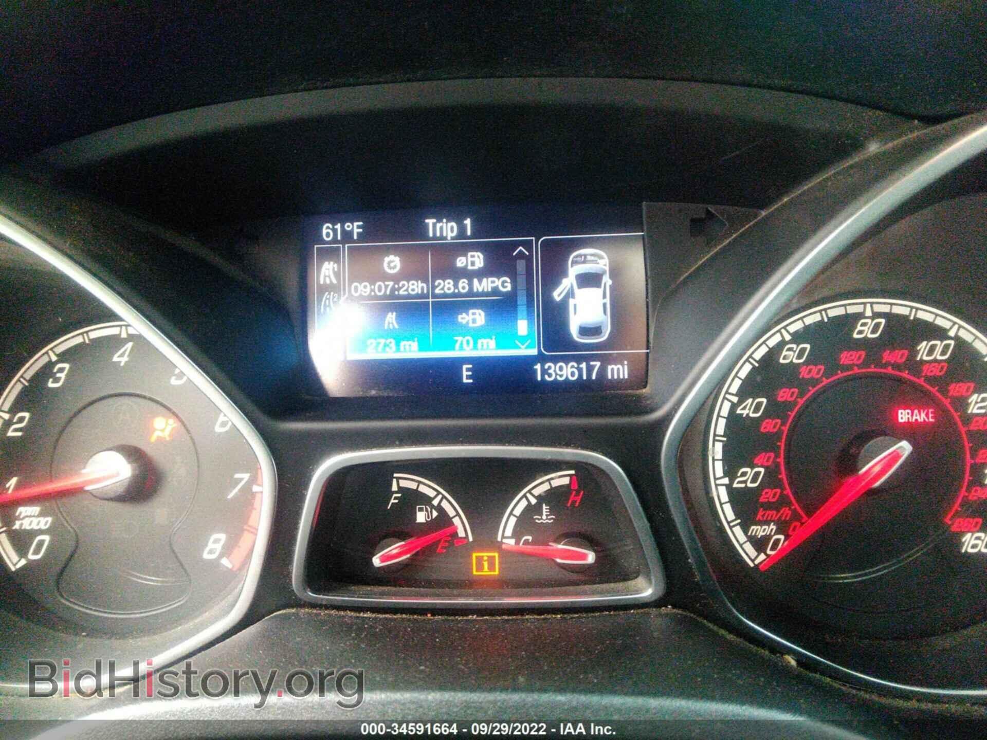 2014 FORD FOCUS - VIN: 1FADP3L91EL363976 - Фото 7