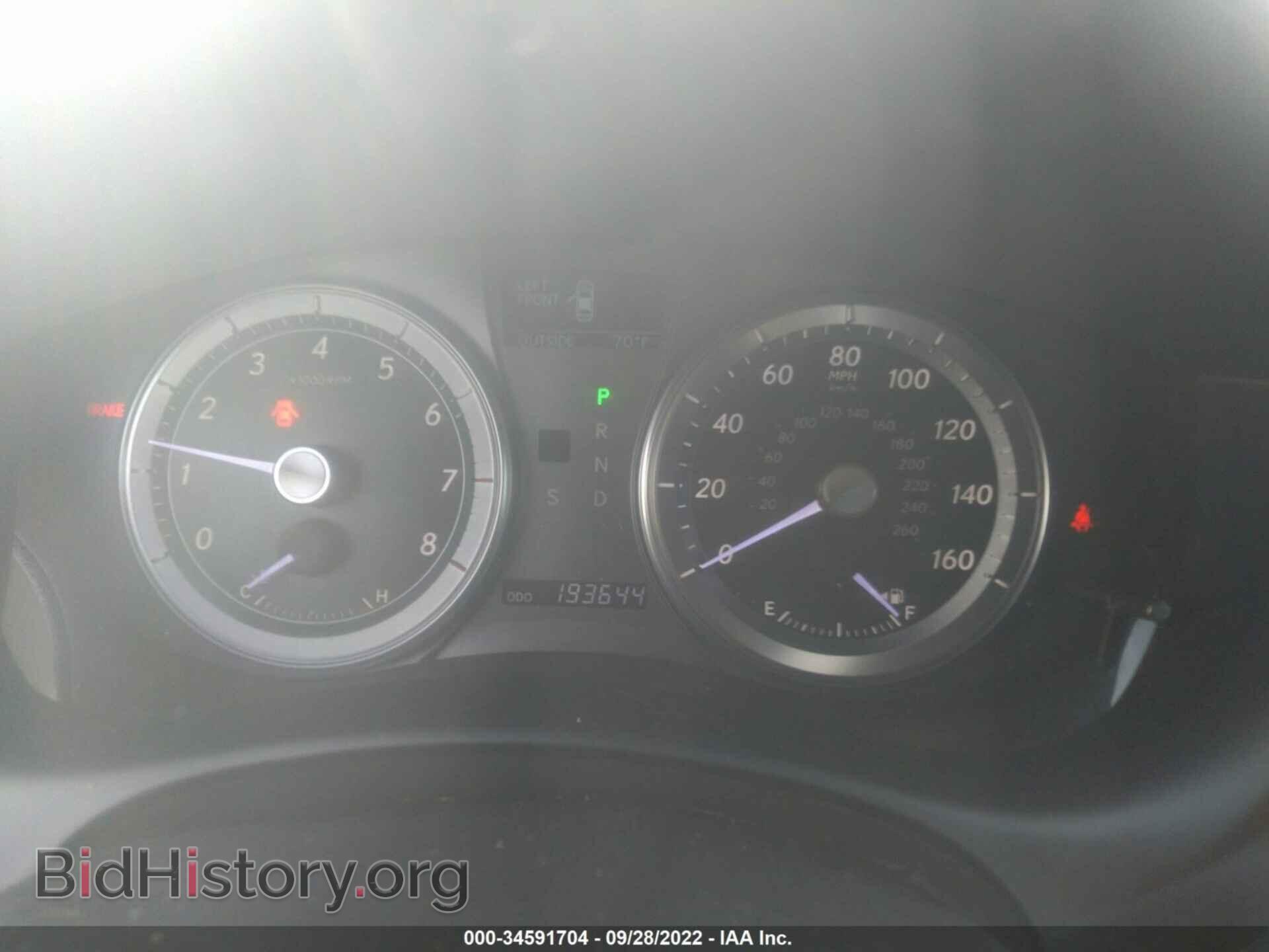2010 LEXUS ES 350 - VIN: JTHBK1EG2A2412813 - Фото 7
