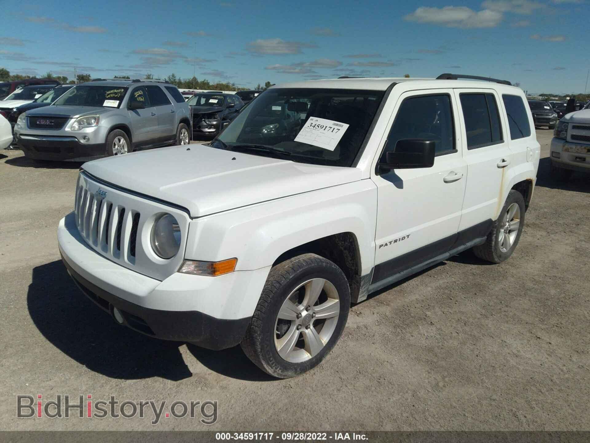 2012 JEEP PATRIOT - VIN: 1C4NJPFA9CD525969 - Фото 2