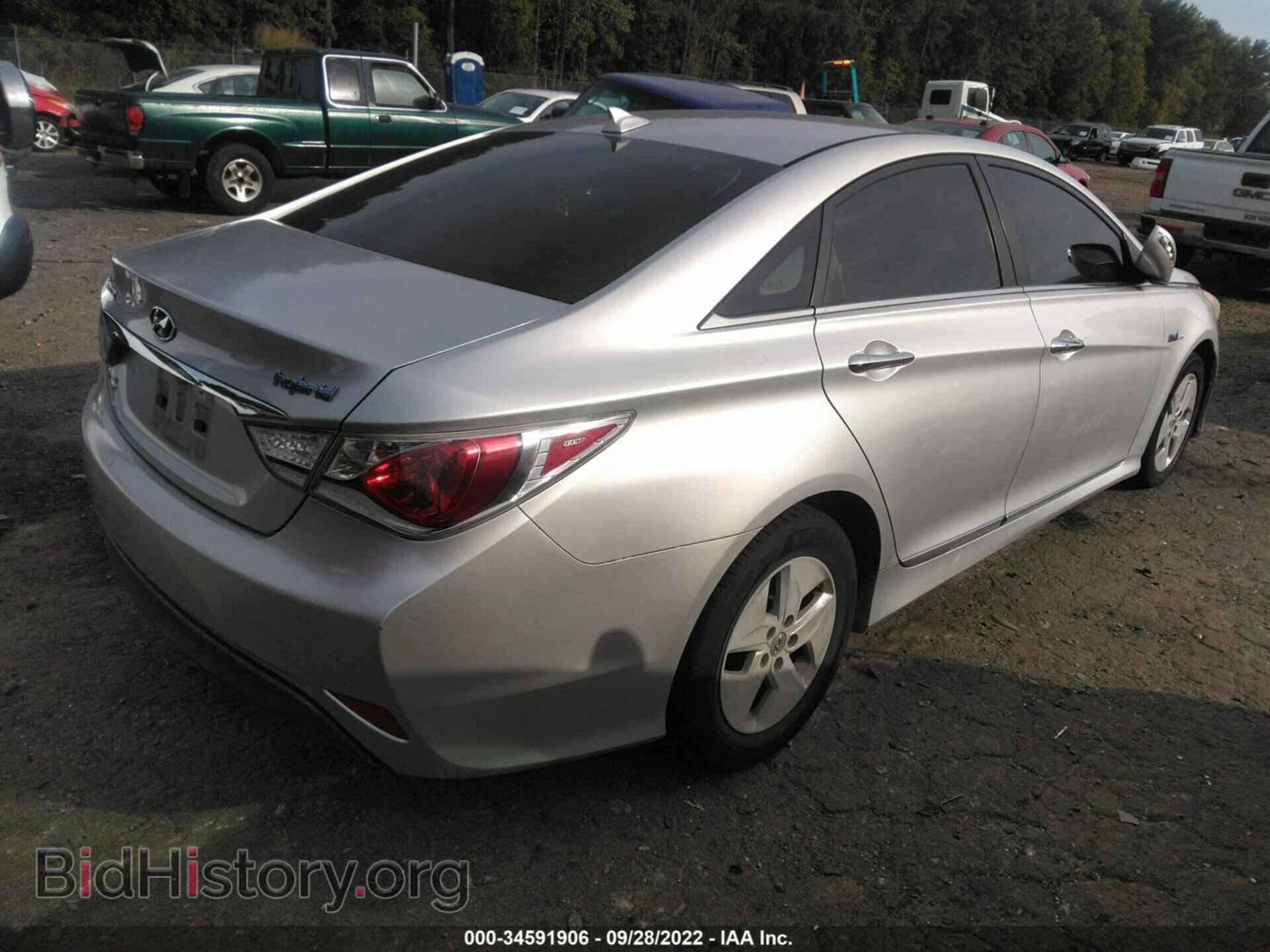 2012 HYUNDAI SONATA - VIN: KMHEC4A43CA059253 - Фото 4