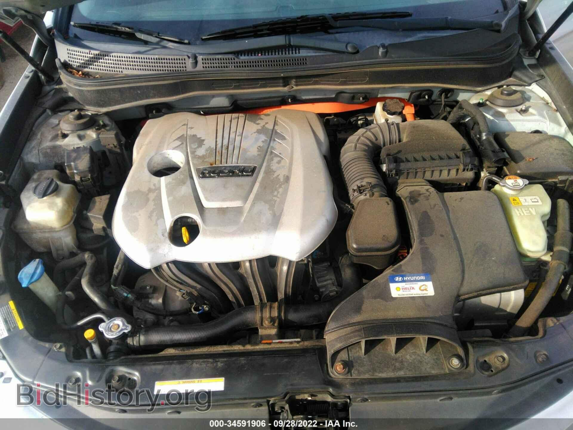 2012 HYUNDAI SONATA - VIN: KMHEC4A43CA059253 - Фото 9