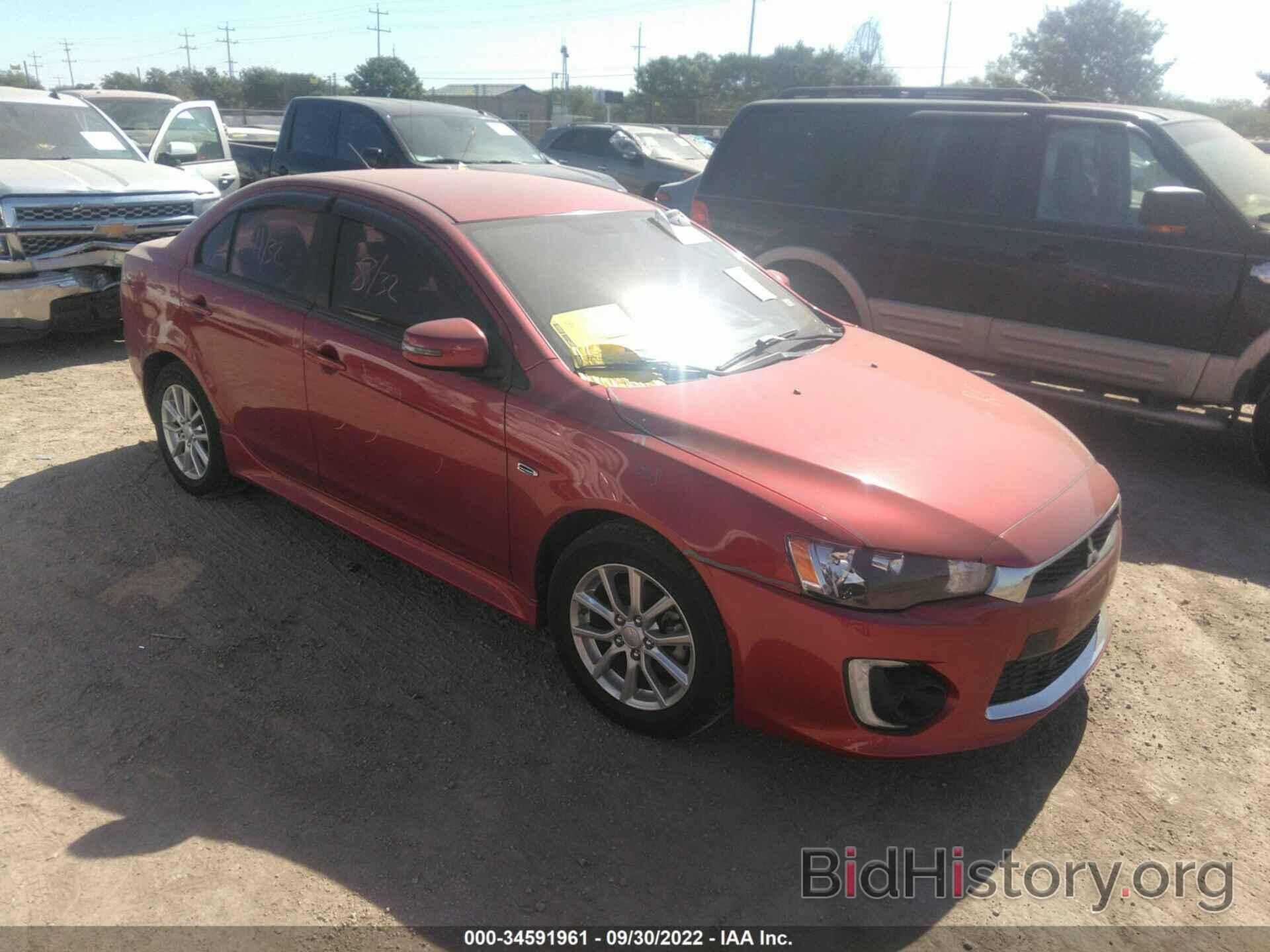 Photo JA32U2FU6GU001920 - MITSUBISHI LANCER 2016