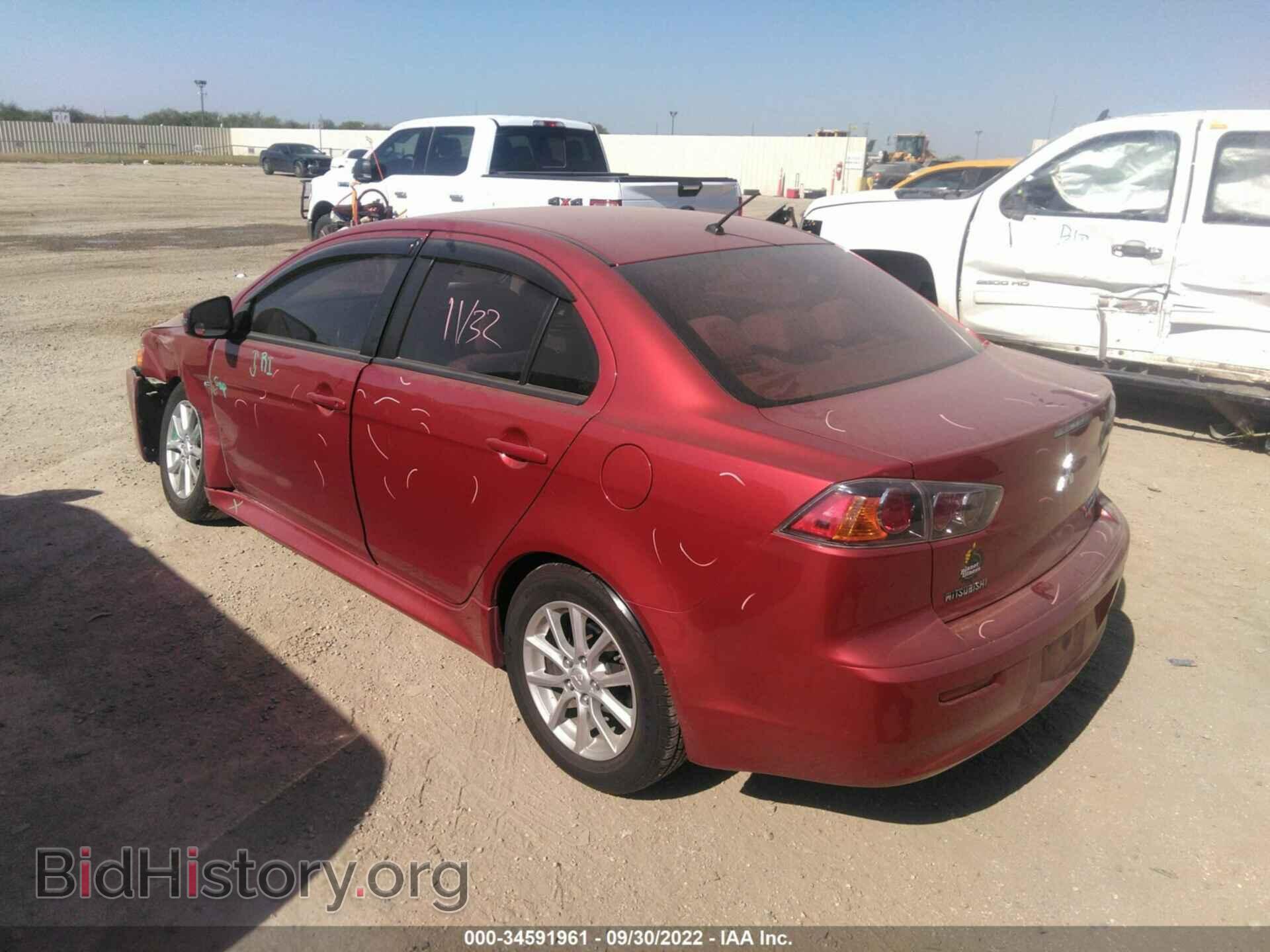 2016 MITSUBISHI LANCER - VIN: JA32U2FU6GU001920 - Фото 3