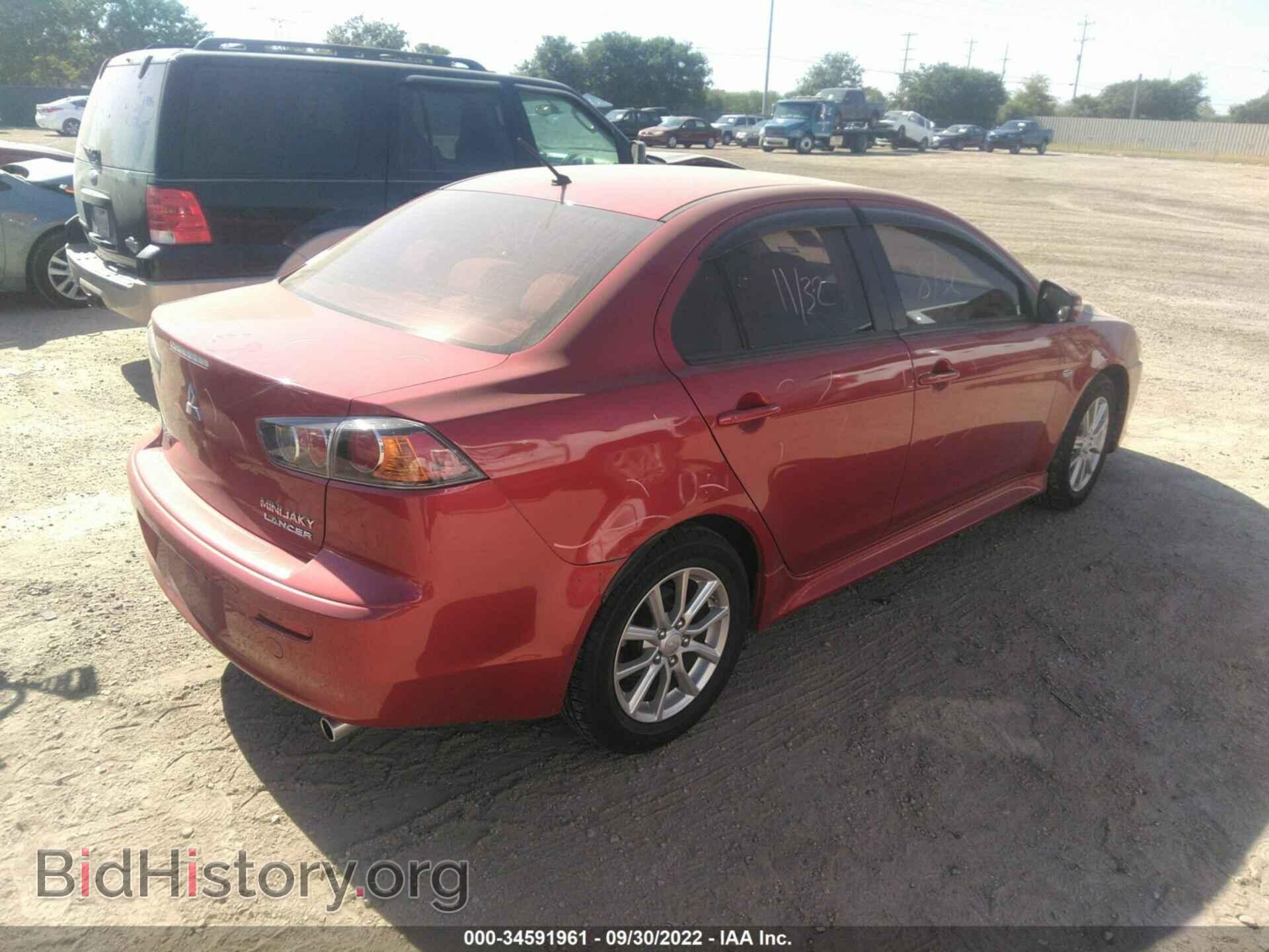 2016 MITSUBISHI LANCER - VIN: JA32U2FU6GU001920 - Фото 4