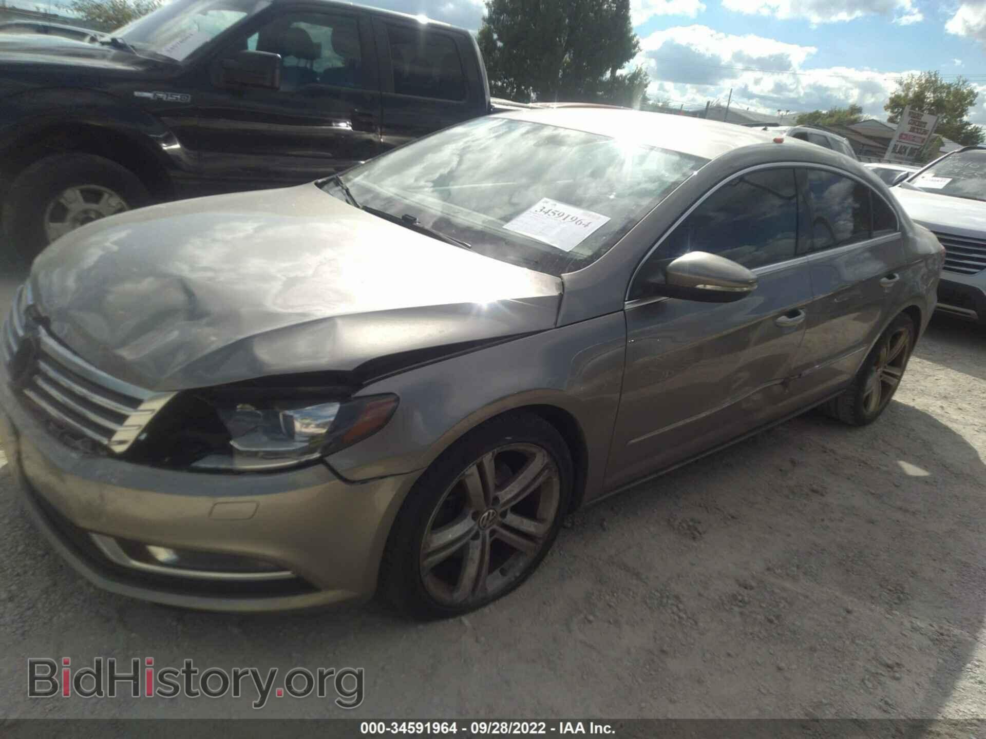 2013 VOLKSWAGEN CC - VIN: WVWBN7AN1DE515112 - Фото 2