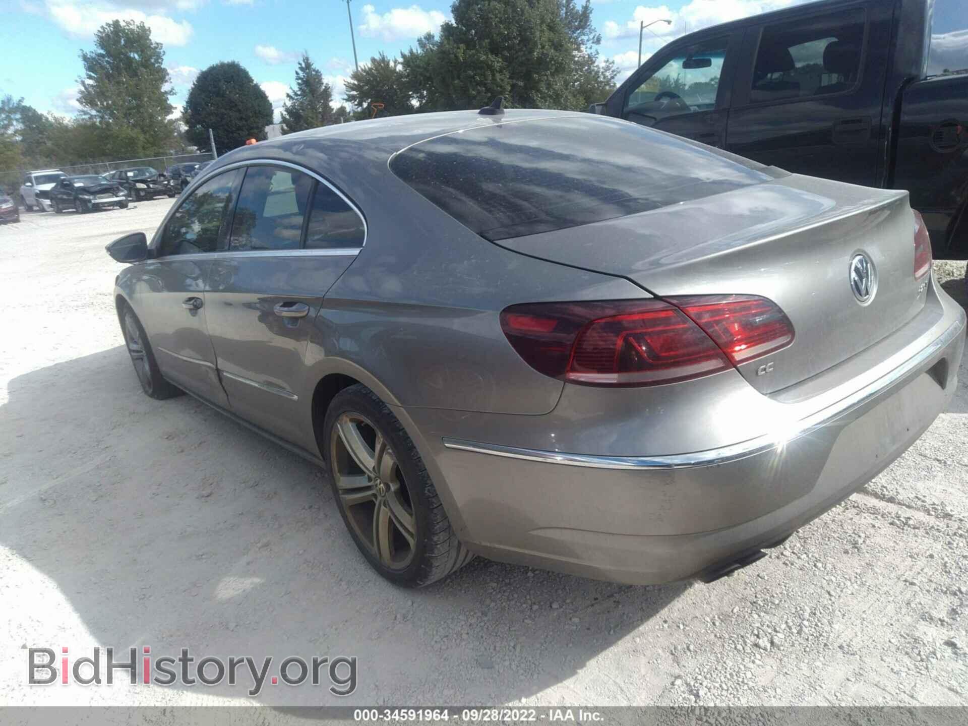 2013 VOLKSWAGEN CC - VIN: WVWBN7AN1DE515112 - Фото 3