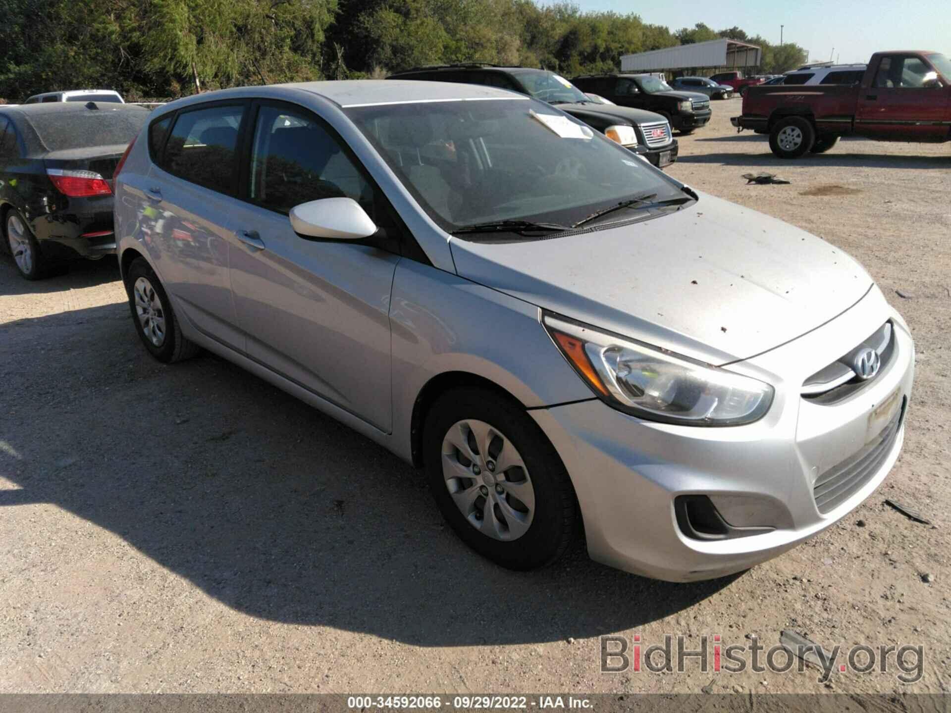 Photo KMHCT5AE3FU209452 - HYUNDAI ACCENT 2015