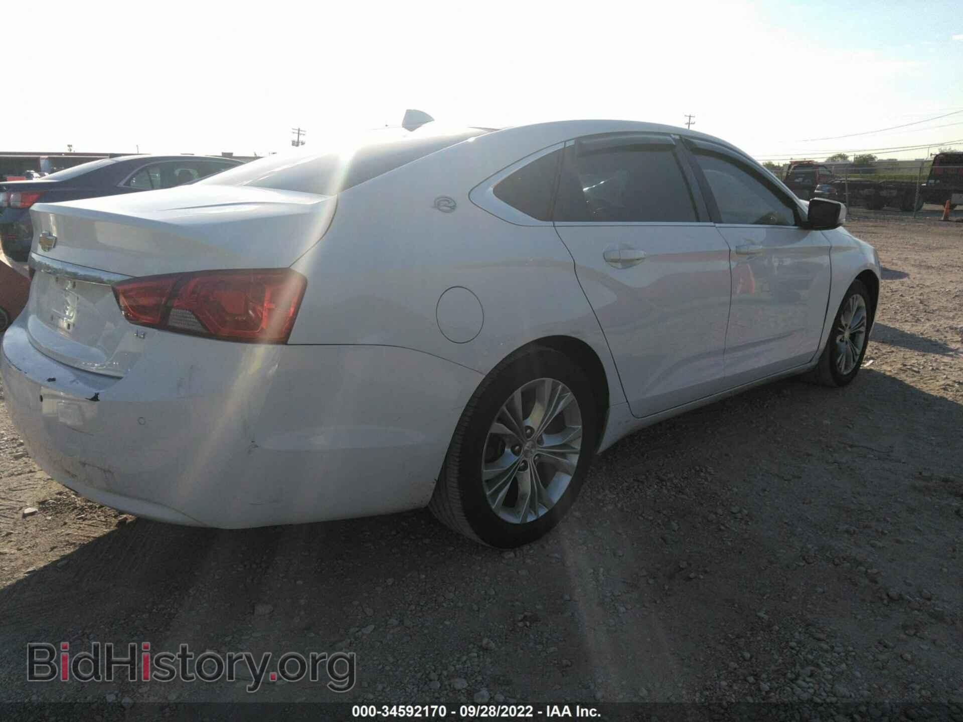 2014 CHEVROLET IMPALA - VIN: 2G1115SL0E9272172 - Фото 4