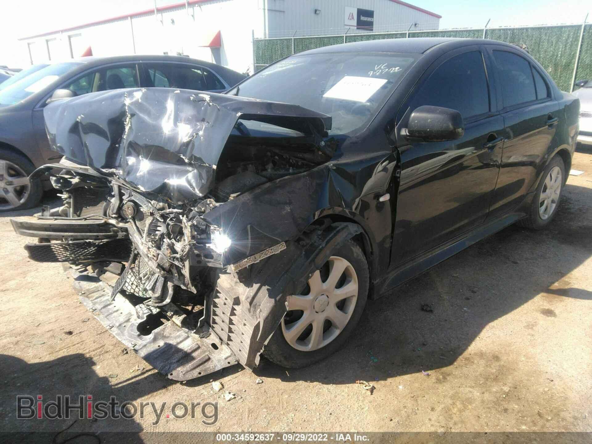 2014 MITSUBISHI LANCER - VIN: JA32U2FUXEU012609 - Фото 2