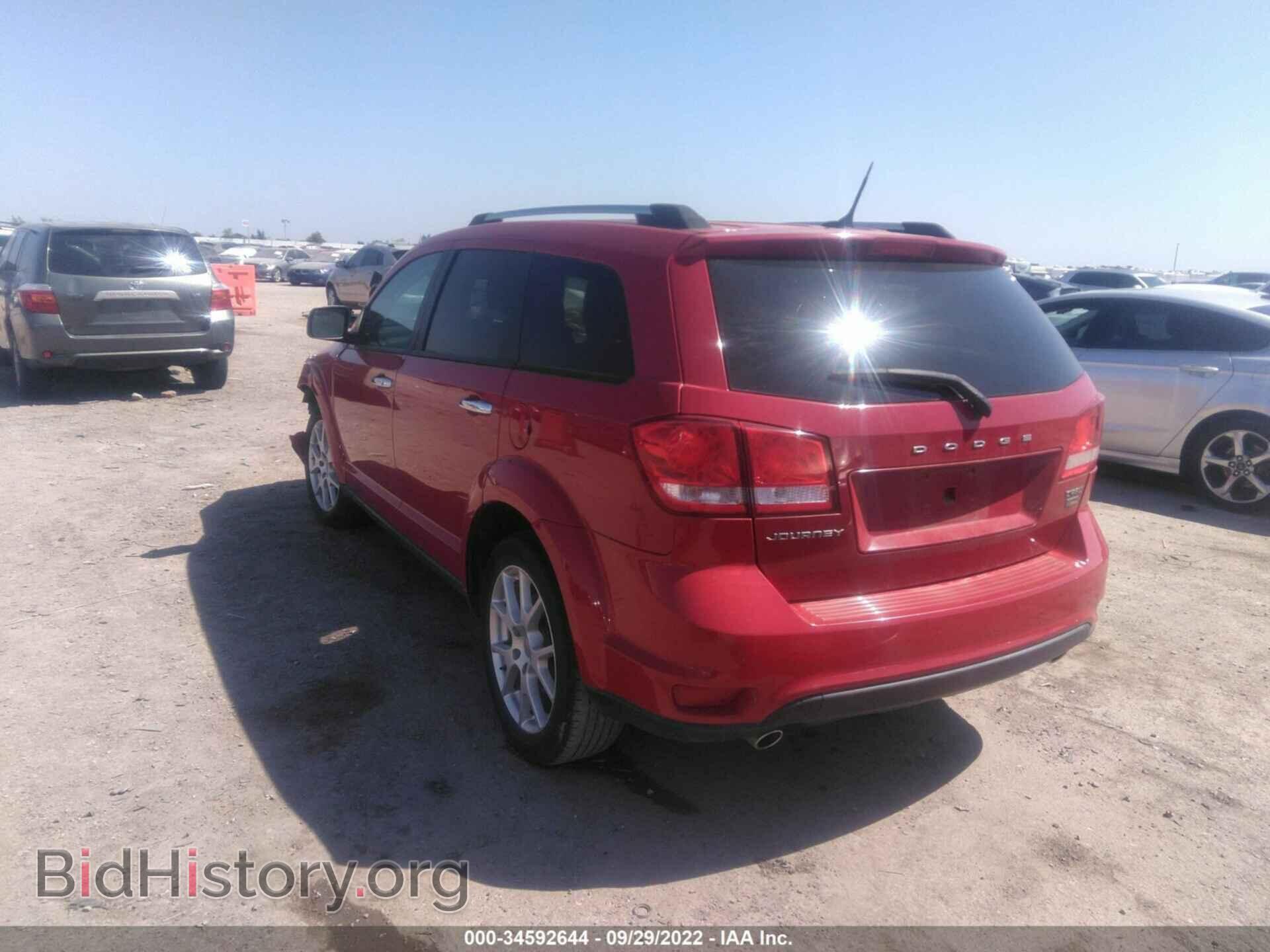 2013 DODGE JOURNEY - VIN: 3C4PDCDG4DT561600 - Фото 3