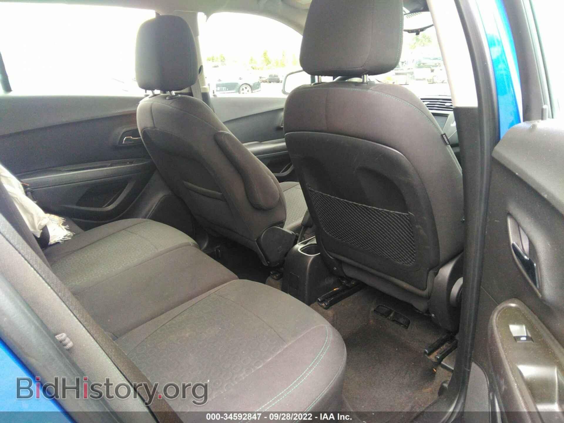 2016 CHEVROLET TRAX - VIN: KL7CJKSB4GB606692 - Фото 8
