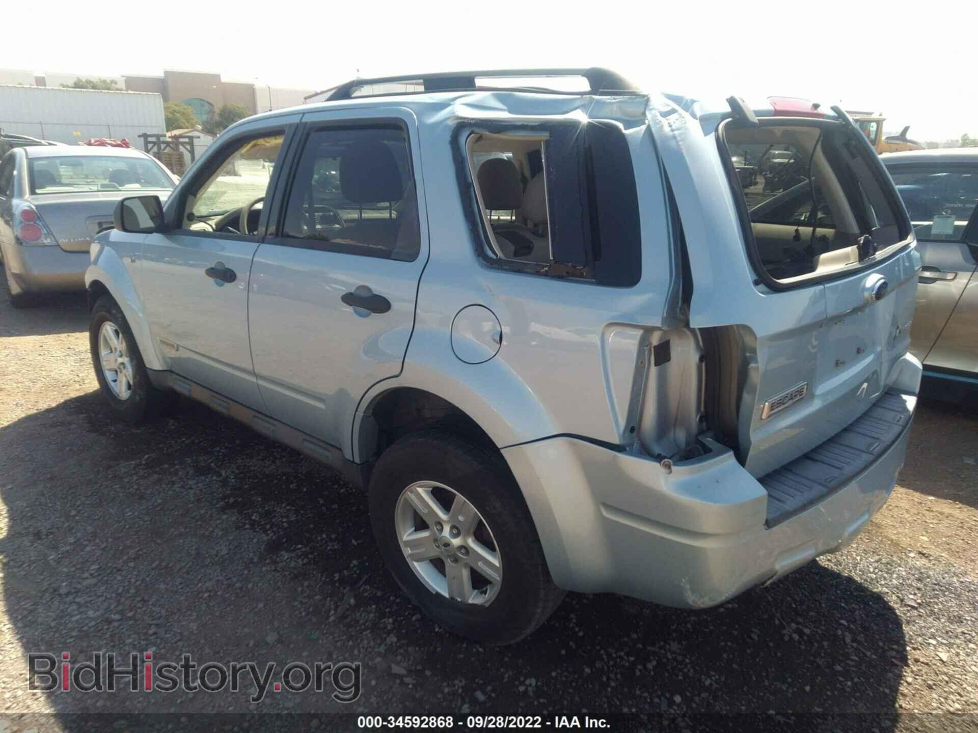 2008 FORD ESCAPE - VIN: 1FMCU49H88KD58024 - Фото 3