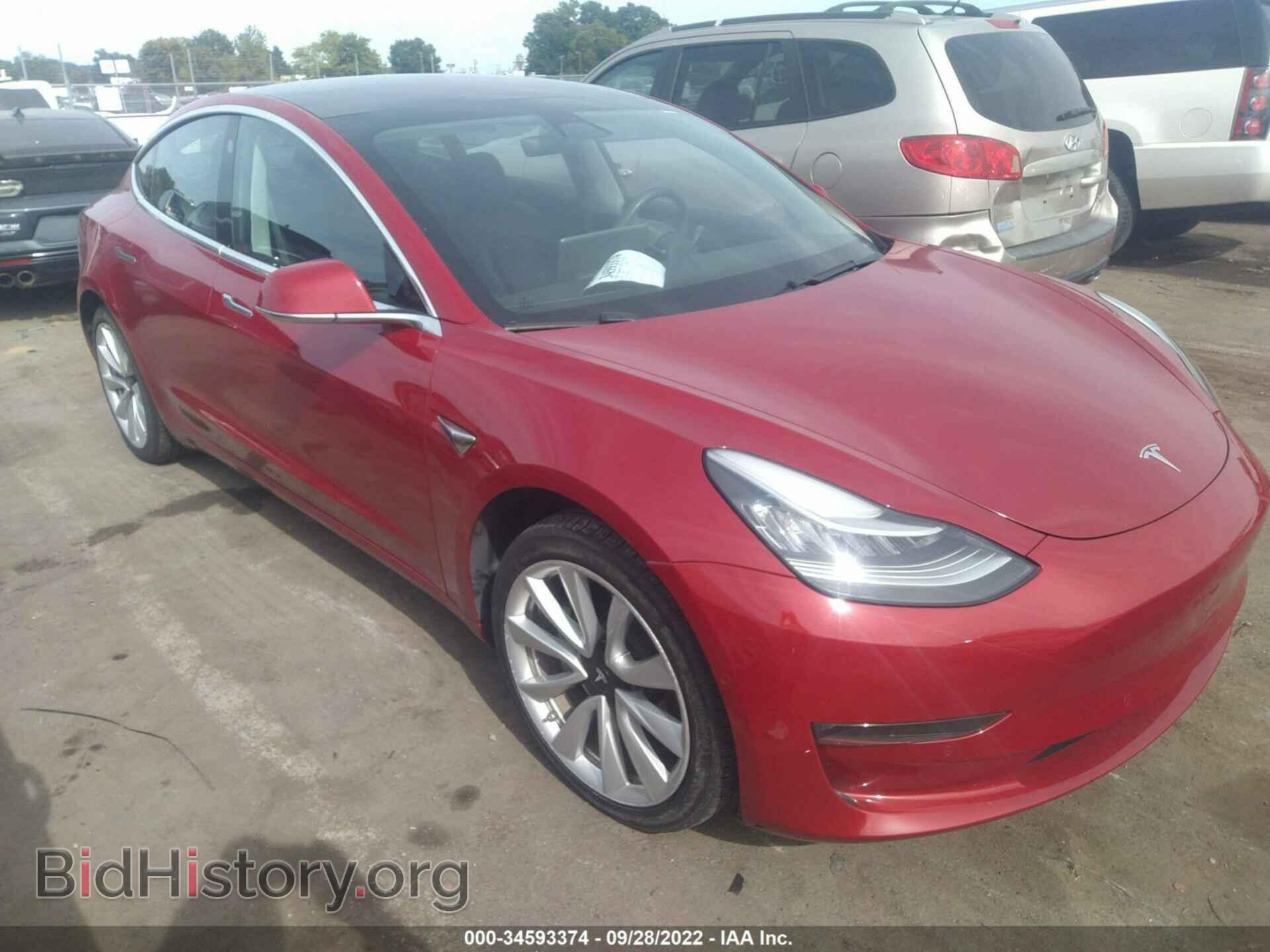 Фотография 5YJ3E1EA0JF061597 - TESLA MODEL 3 2018