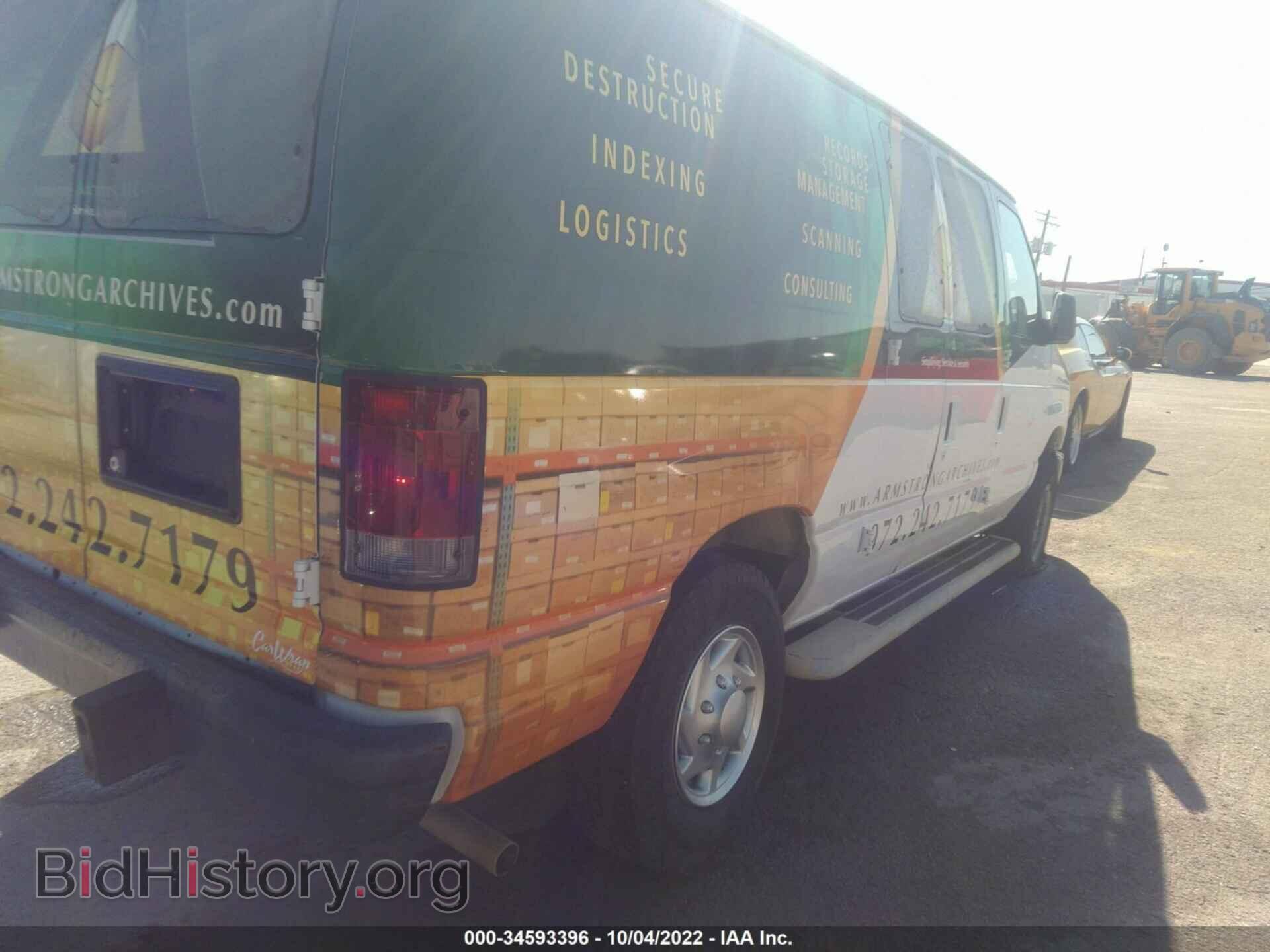 2011 FORD ECONOLINE CARGO VAN - VIN: 1FTNE2EW8BDB24352 - Фото 4