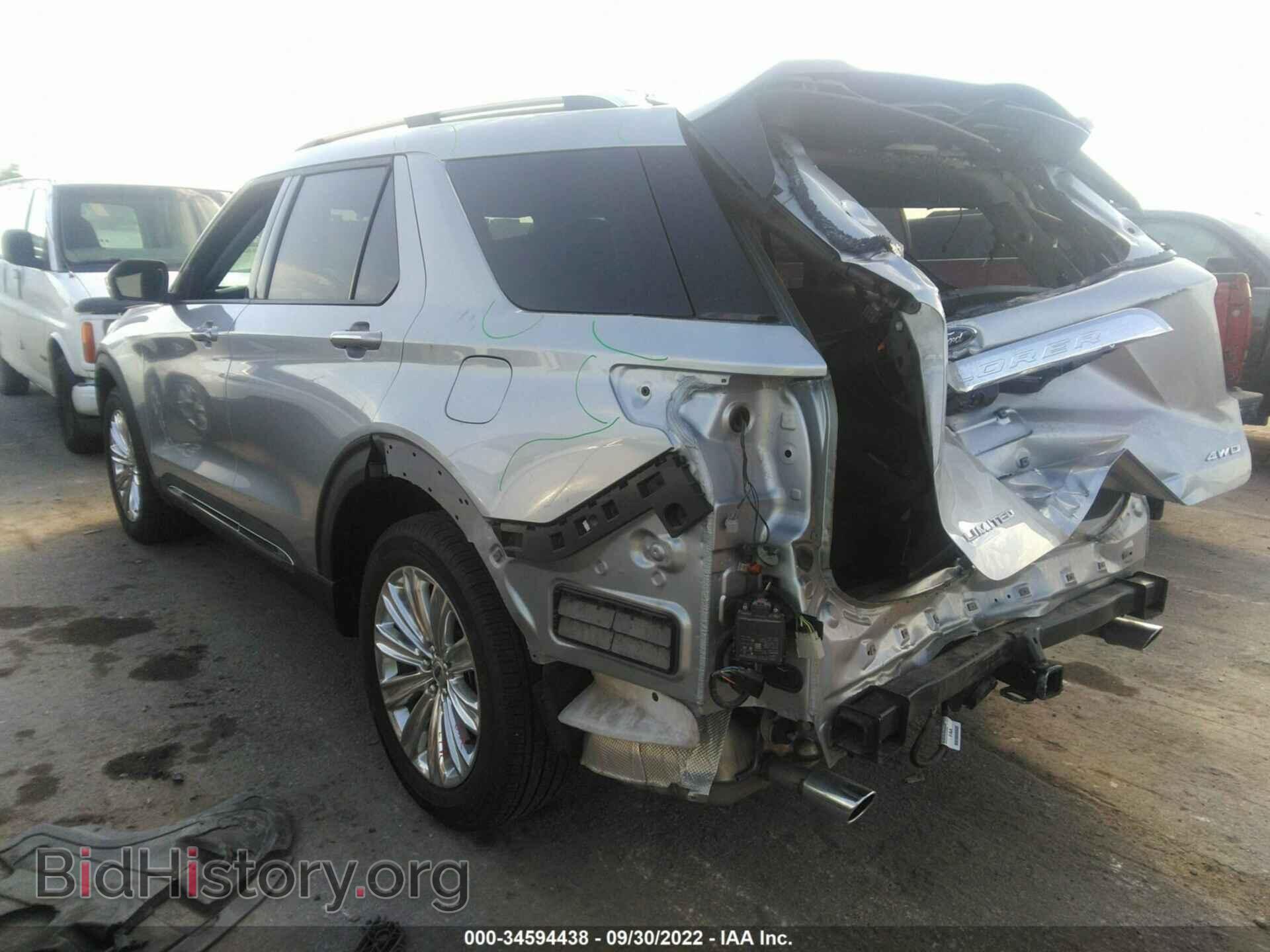 2021 FORD EXPLORER - VIN: 1FMSK8FH3MGC29263 - Фото 3