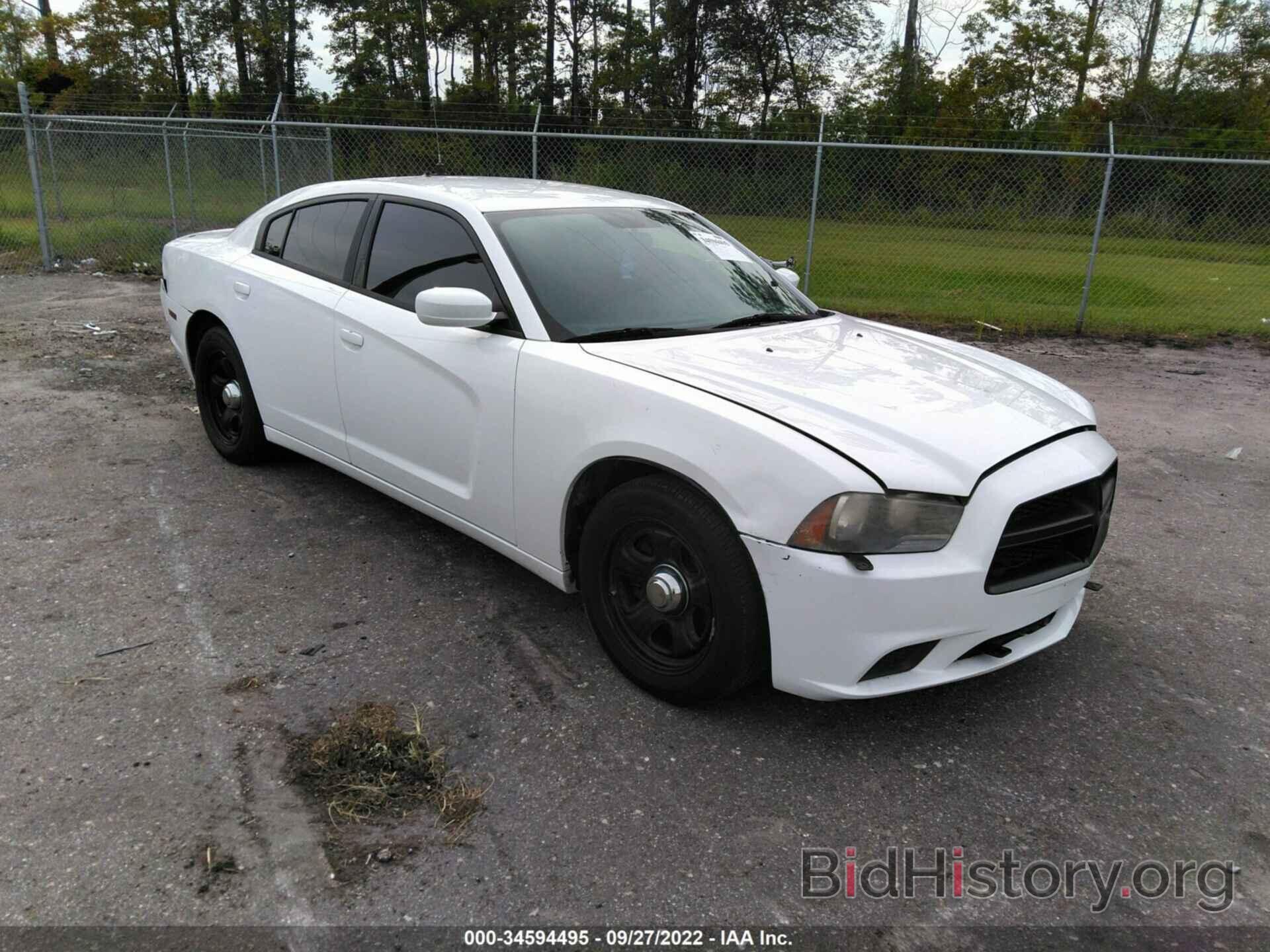 Photo 2C3CDXAG9CH167368 - DODGE CHARGER 2012