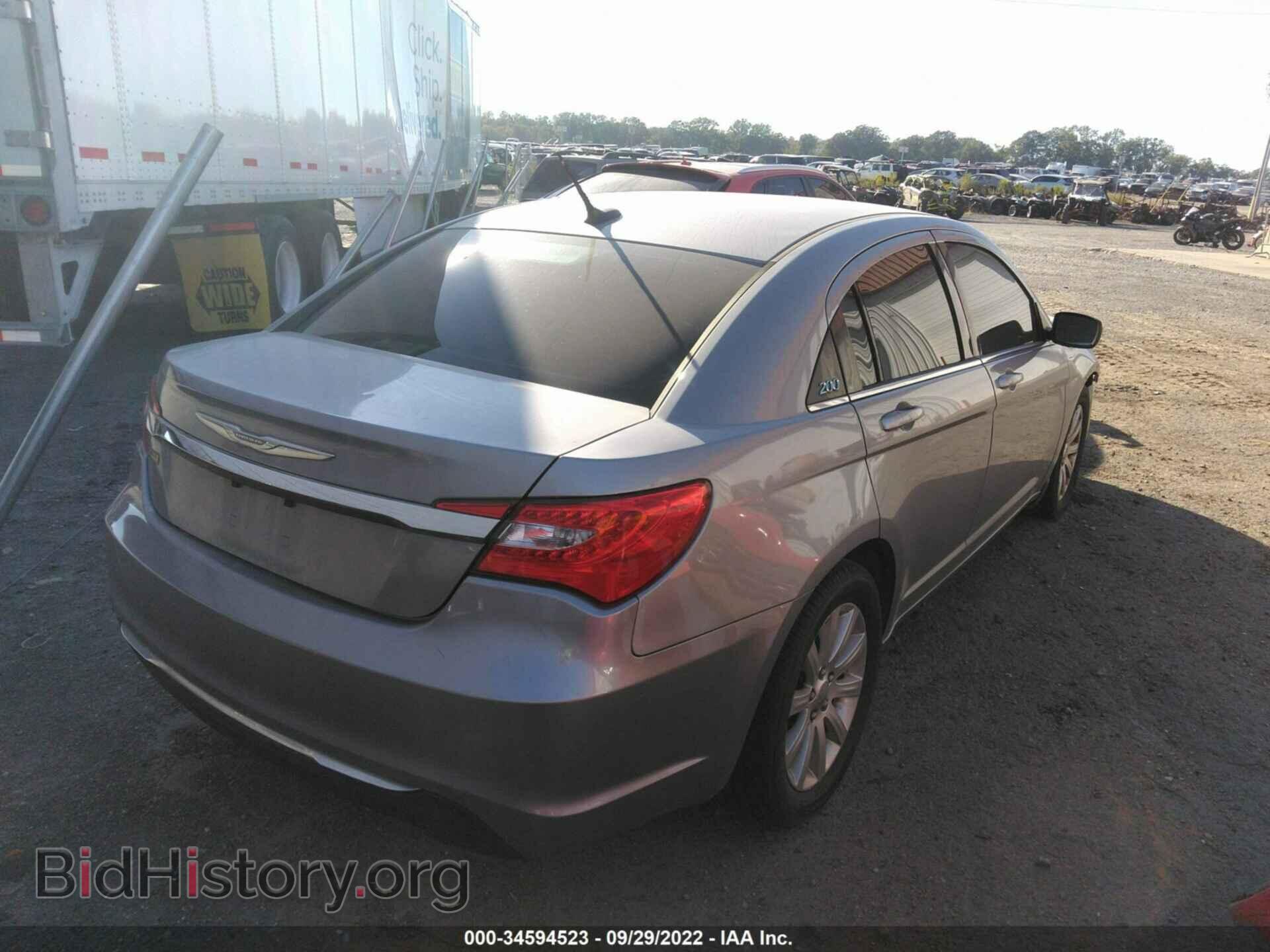 2013 CHRYSLER 200 - VIN: 1C3CCBBG9DN573308 - Фото 4