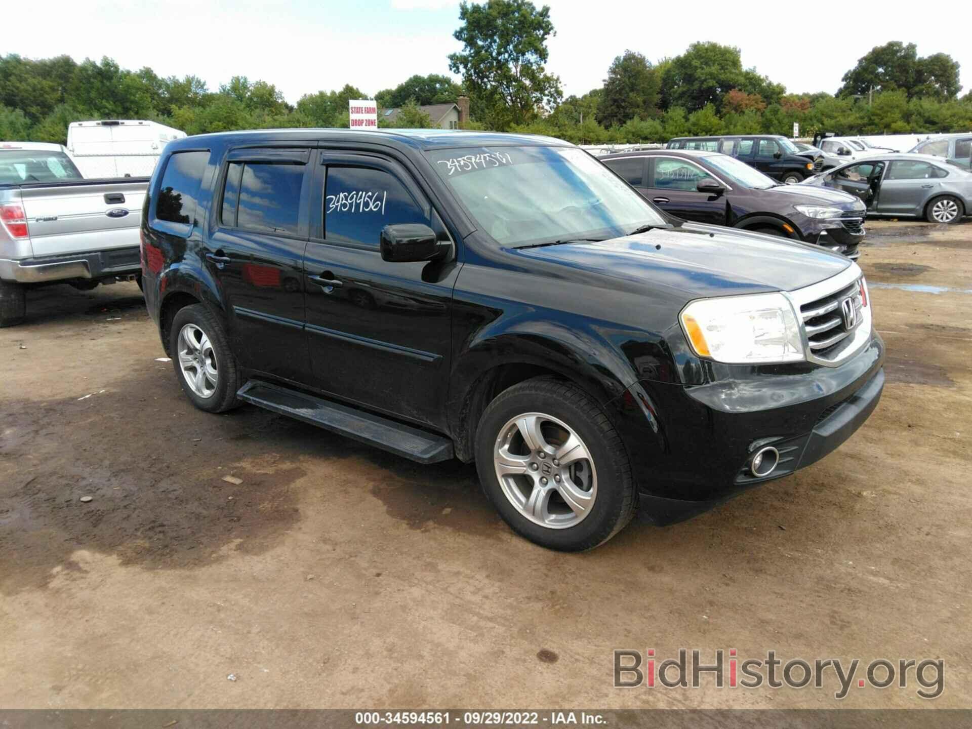 Фотография 5FNYF4H58DB003440 - HONDA PILOT 2013