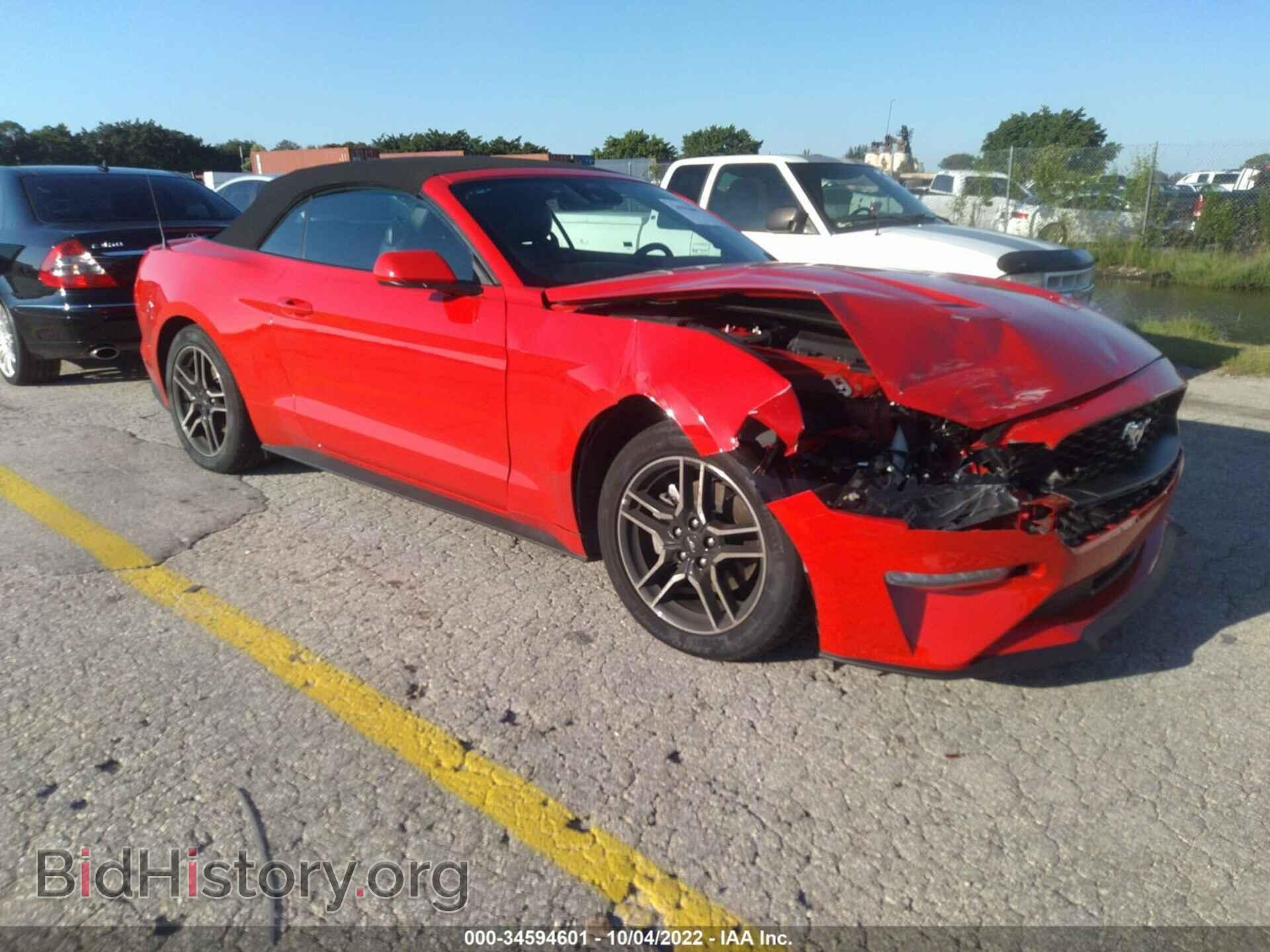 Photo 1FATP8UH3N5103467 - FORD MUSTANG 2022