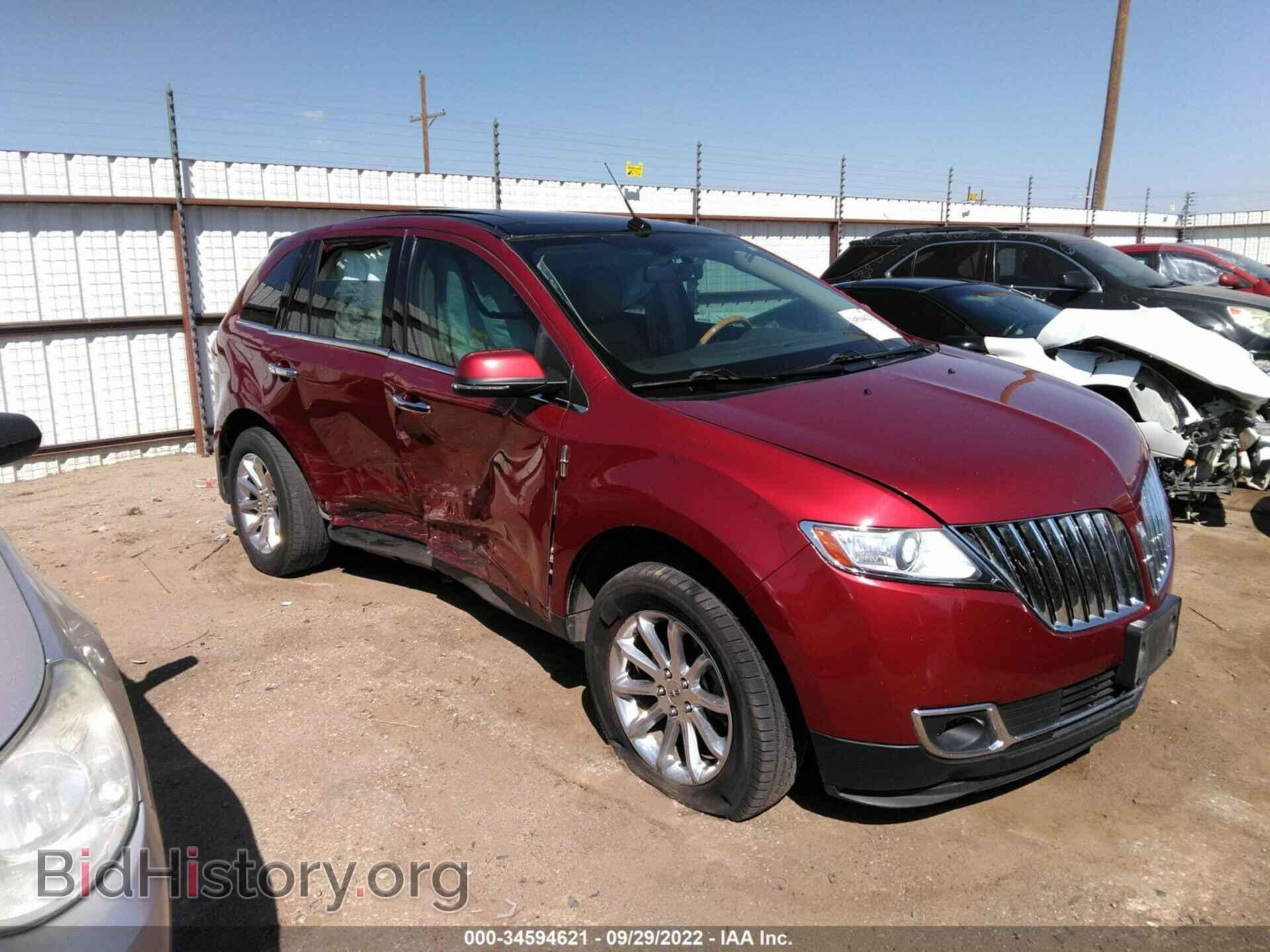 Photo 2LMDJ6JK8DBL48084 - LINCOLN MKX 2013