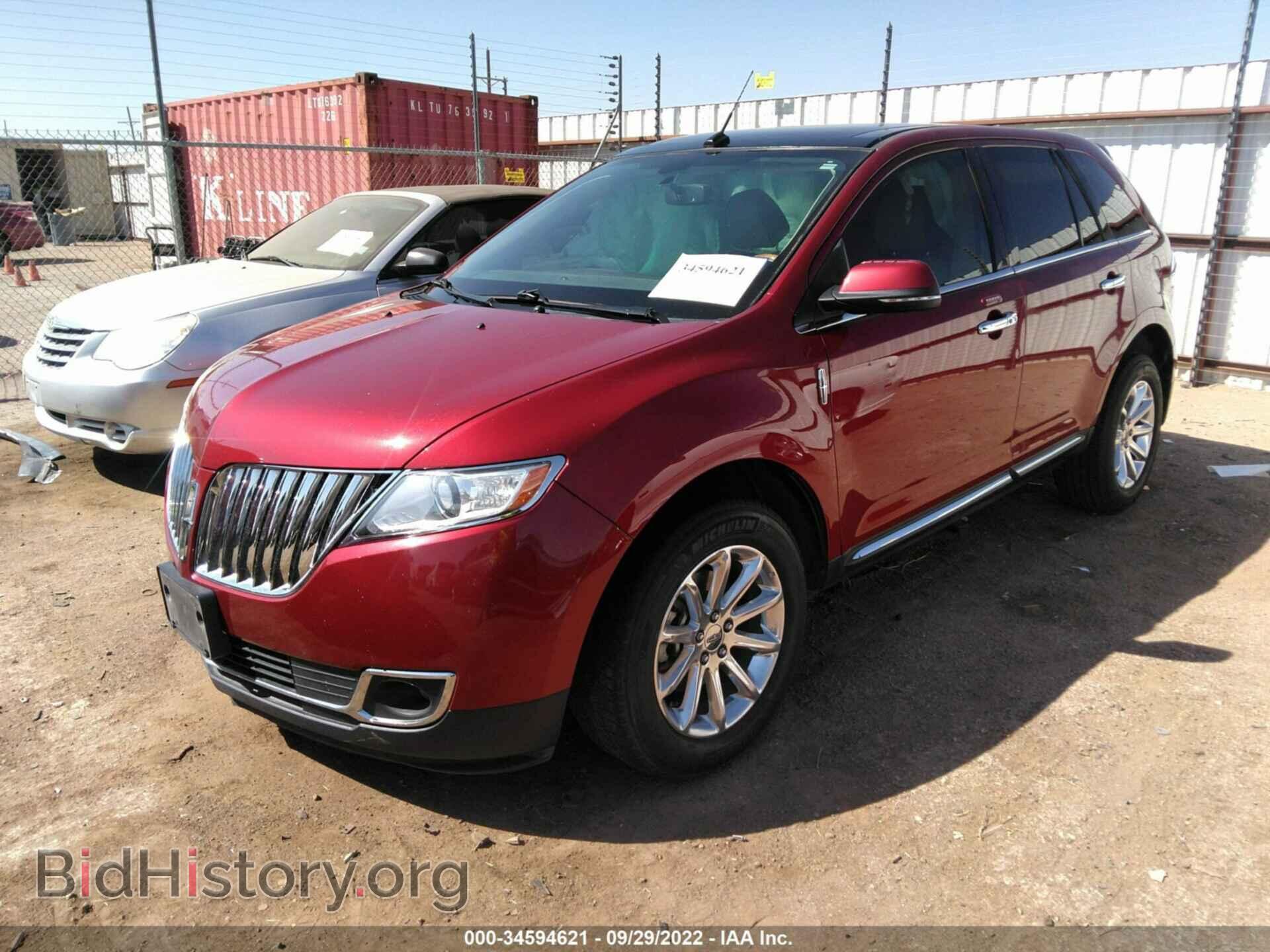 2013 LINCOLN MKX - VIN: 2LMDJ6JK8DBL48084 - Photo 2