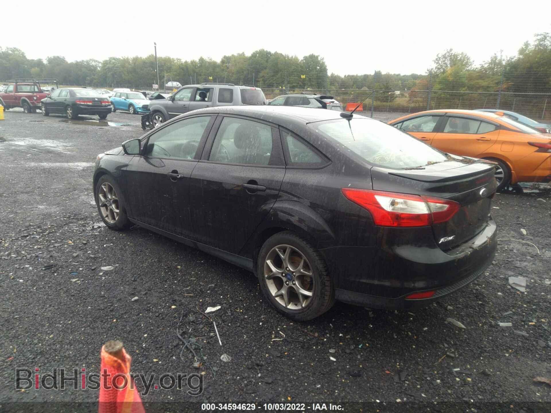 2013 FORD FOCUS - VIN: 1FADP3F2XDL129056 - Фото 3
