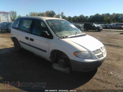2006 Dodge CARAVAN SE, white — VIN 1D4GP25R16B604542, IAAI