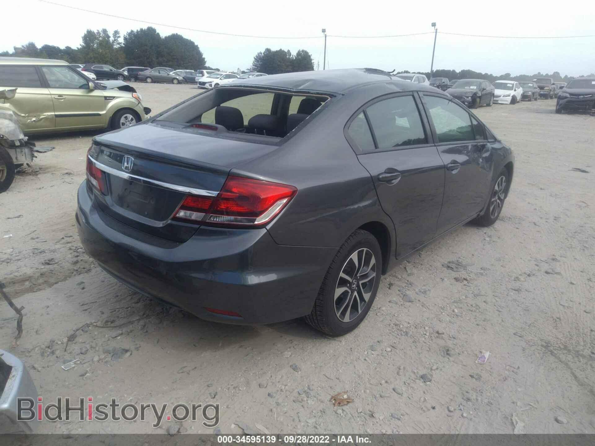 2013 HONDA CIVIC SDN - VIN: 19XFB2F80DE088199 - Фото 4