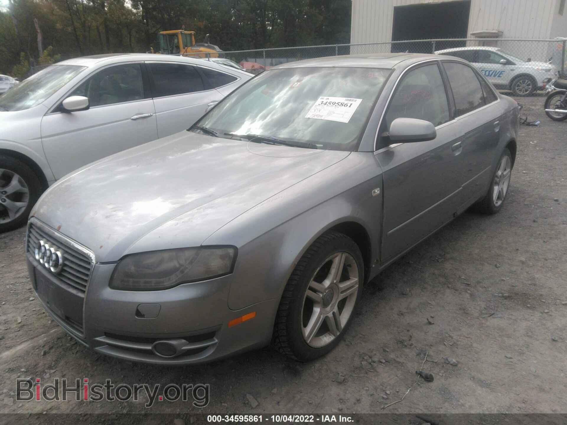 2006 AUDI A4 - VIN: WAUDH78E76A204507 - Фото 2