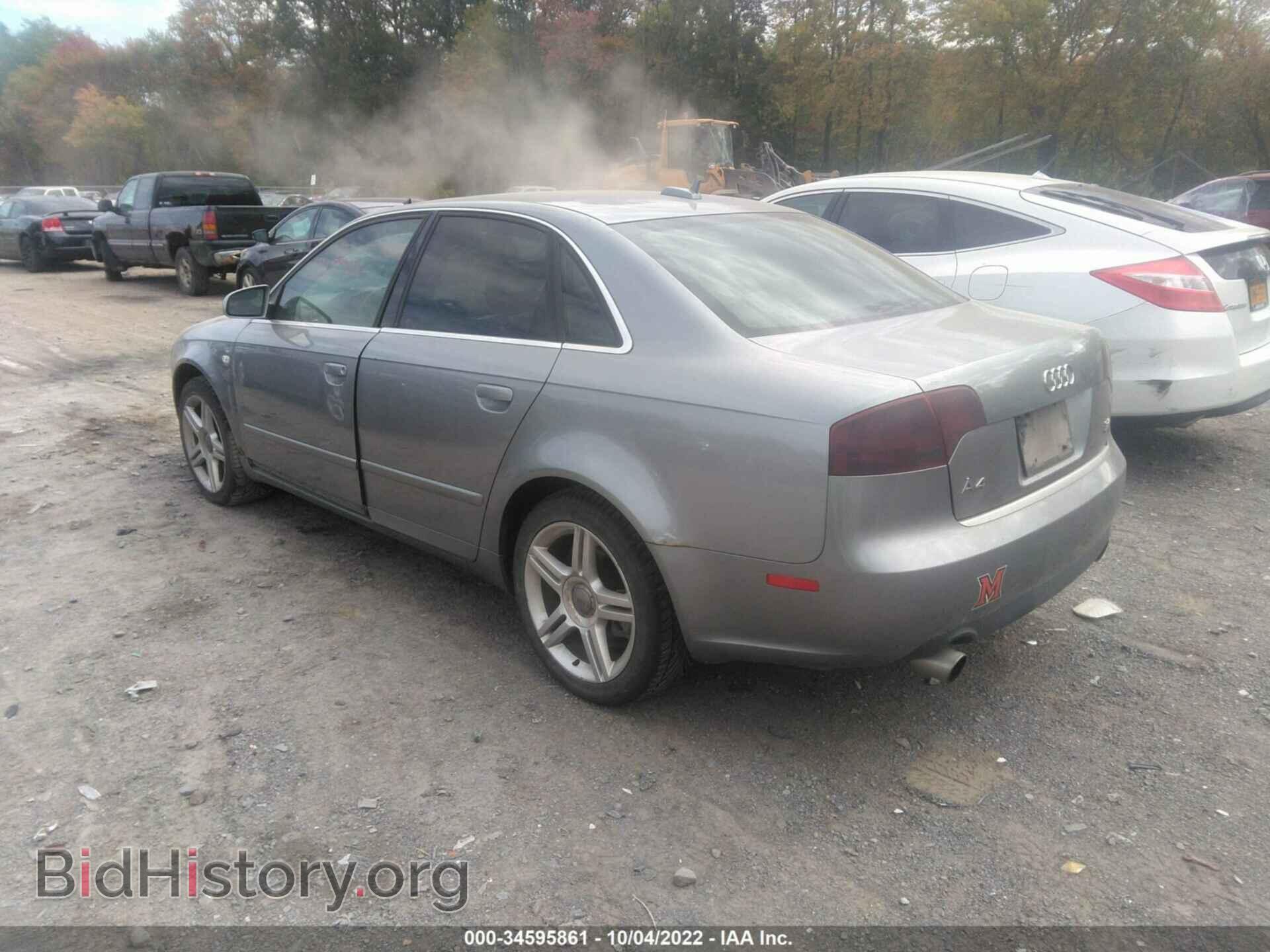 2006 AUDI A4 - VIN: WAUDH78E76A204507 - Фото 3