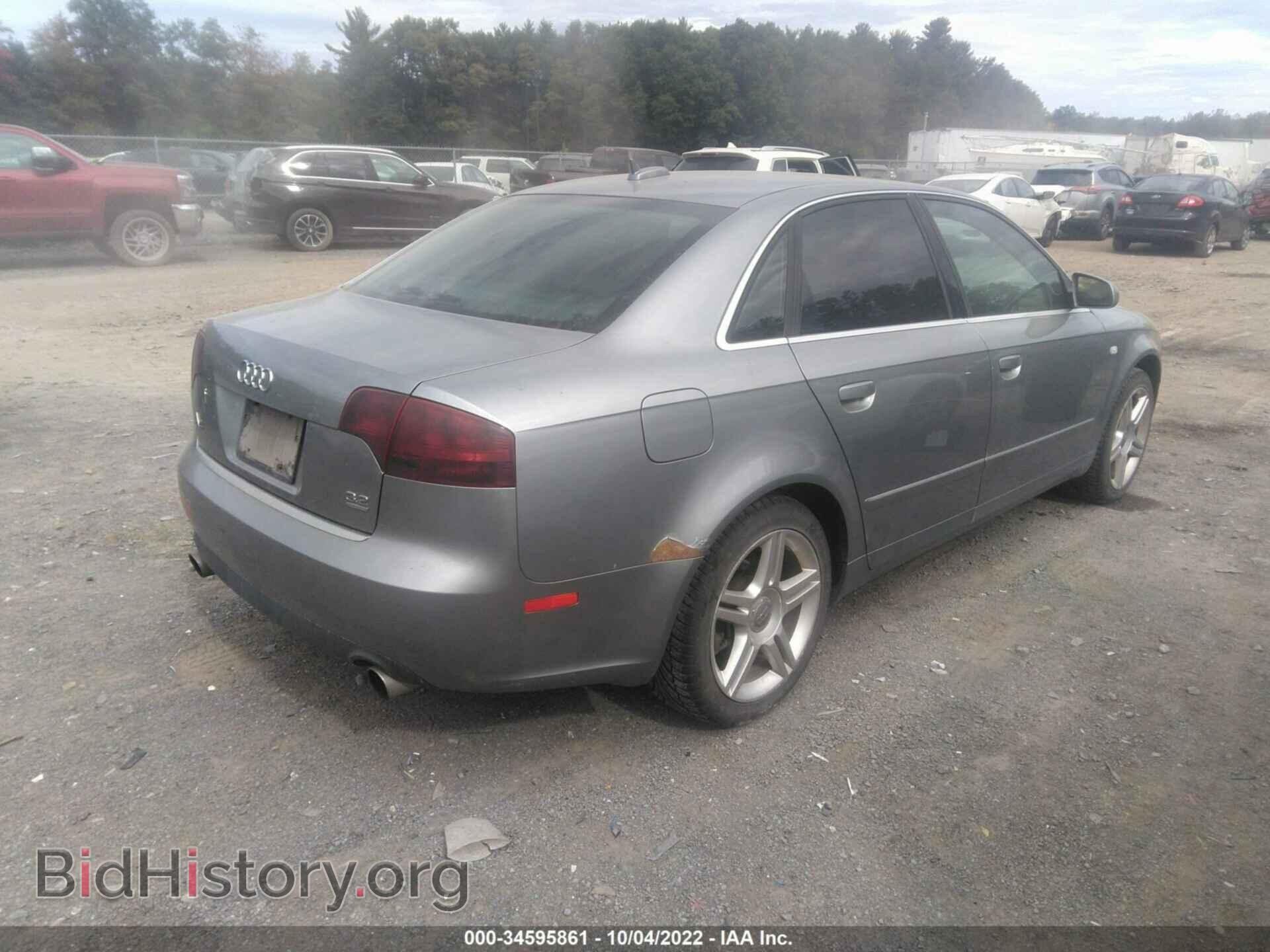 2006 AUDI A4 - VIN: WAUDH78E76A204507 - Фото 4