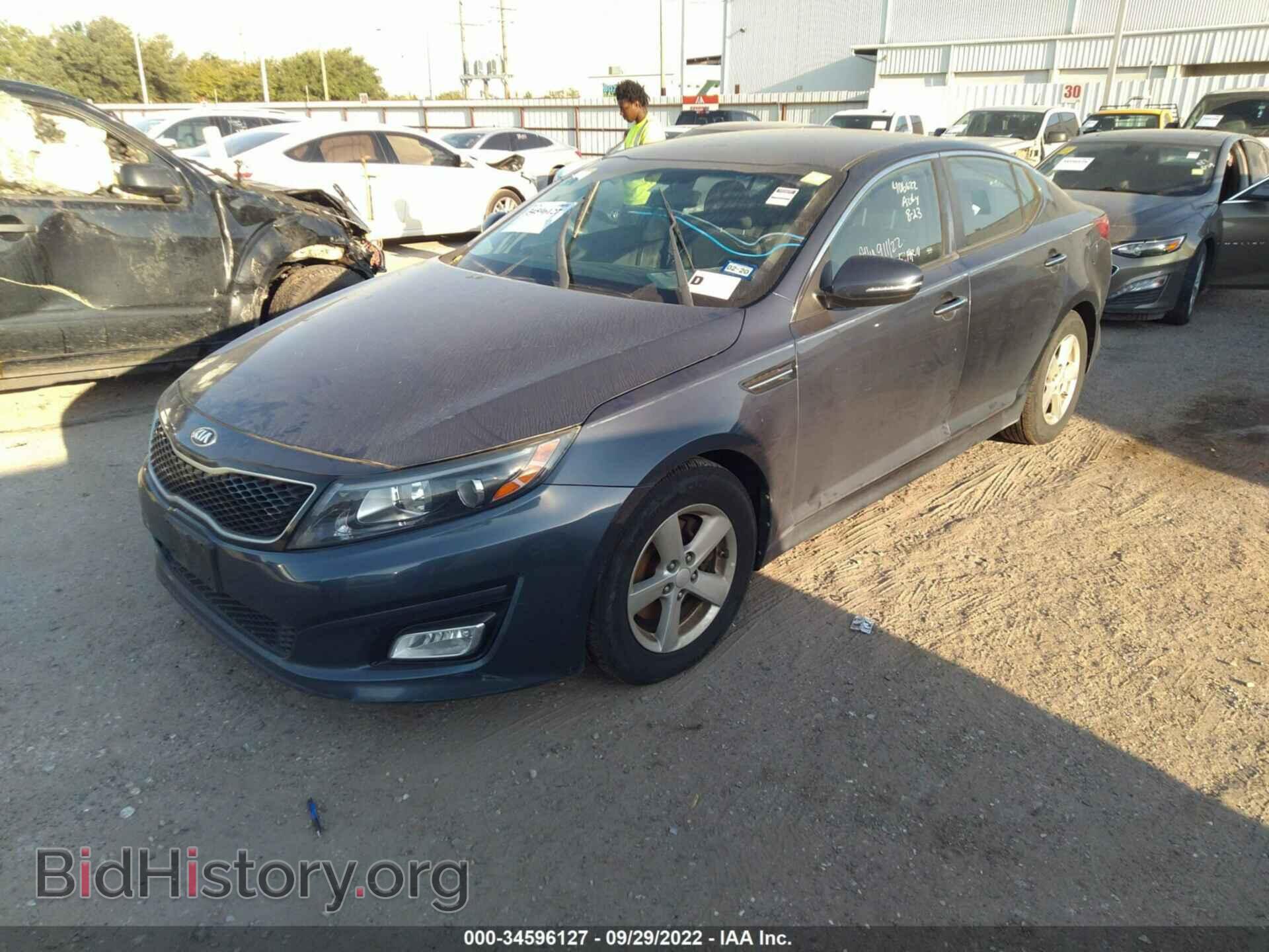 2015 KIA OPTIMA - VIN: 5XXGM4A75FG487631 - Фото 2