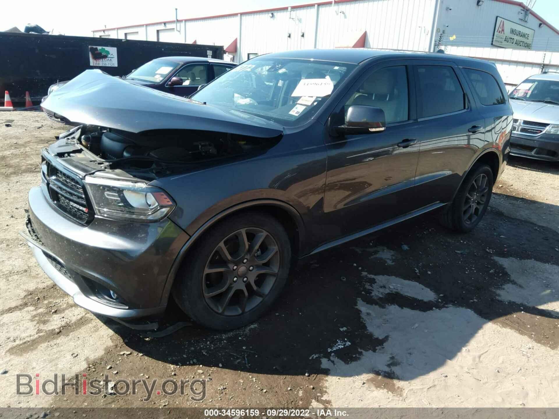 2016 DODGE DURANGO - VIN: 1C4RDHDG3GC484045 - Фото 2
