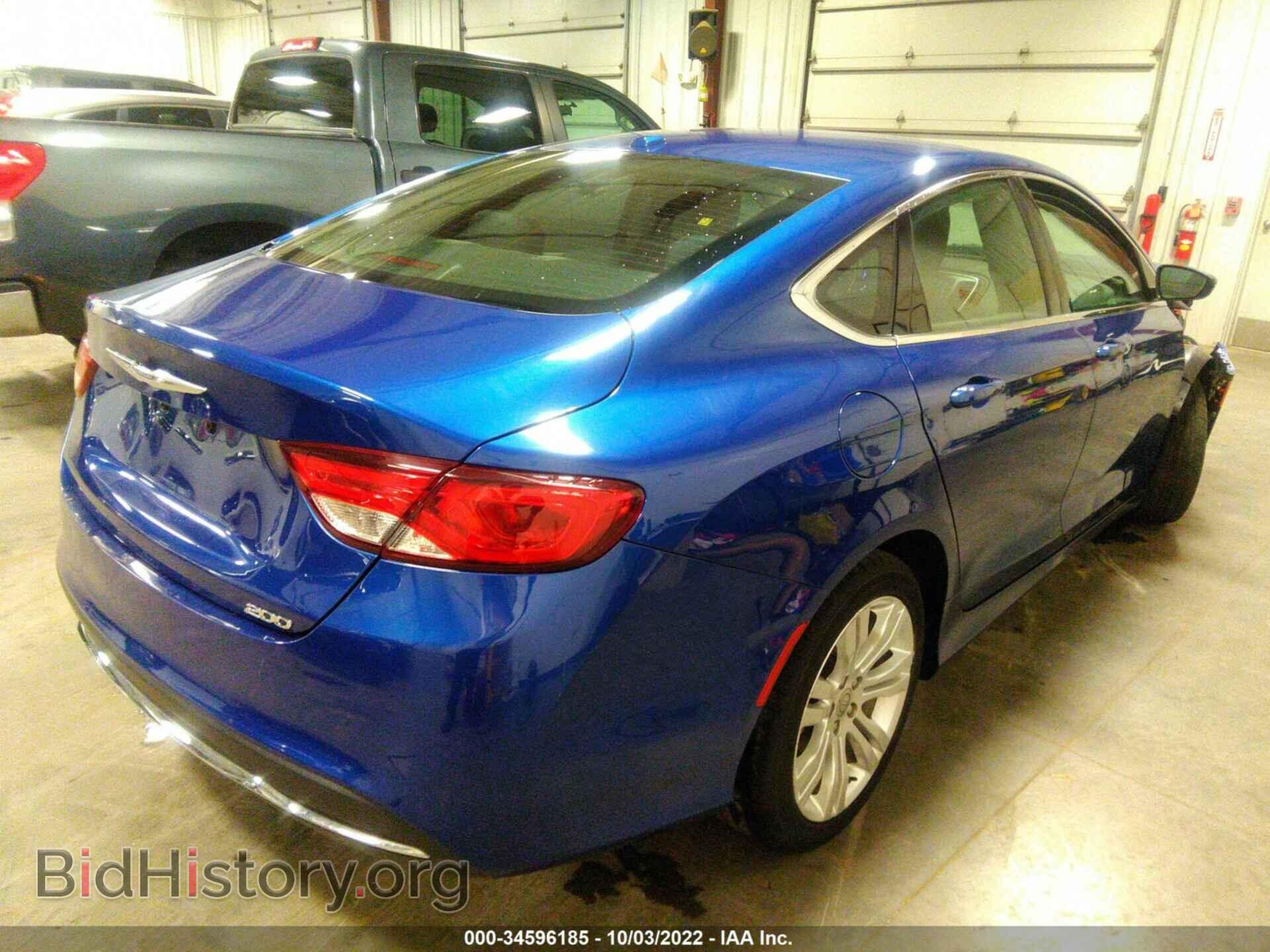 2016 CHRYSLER 200 - VIN: 1C3CCCAB0GN112918 - Фото 4