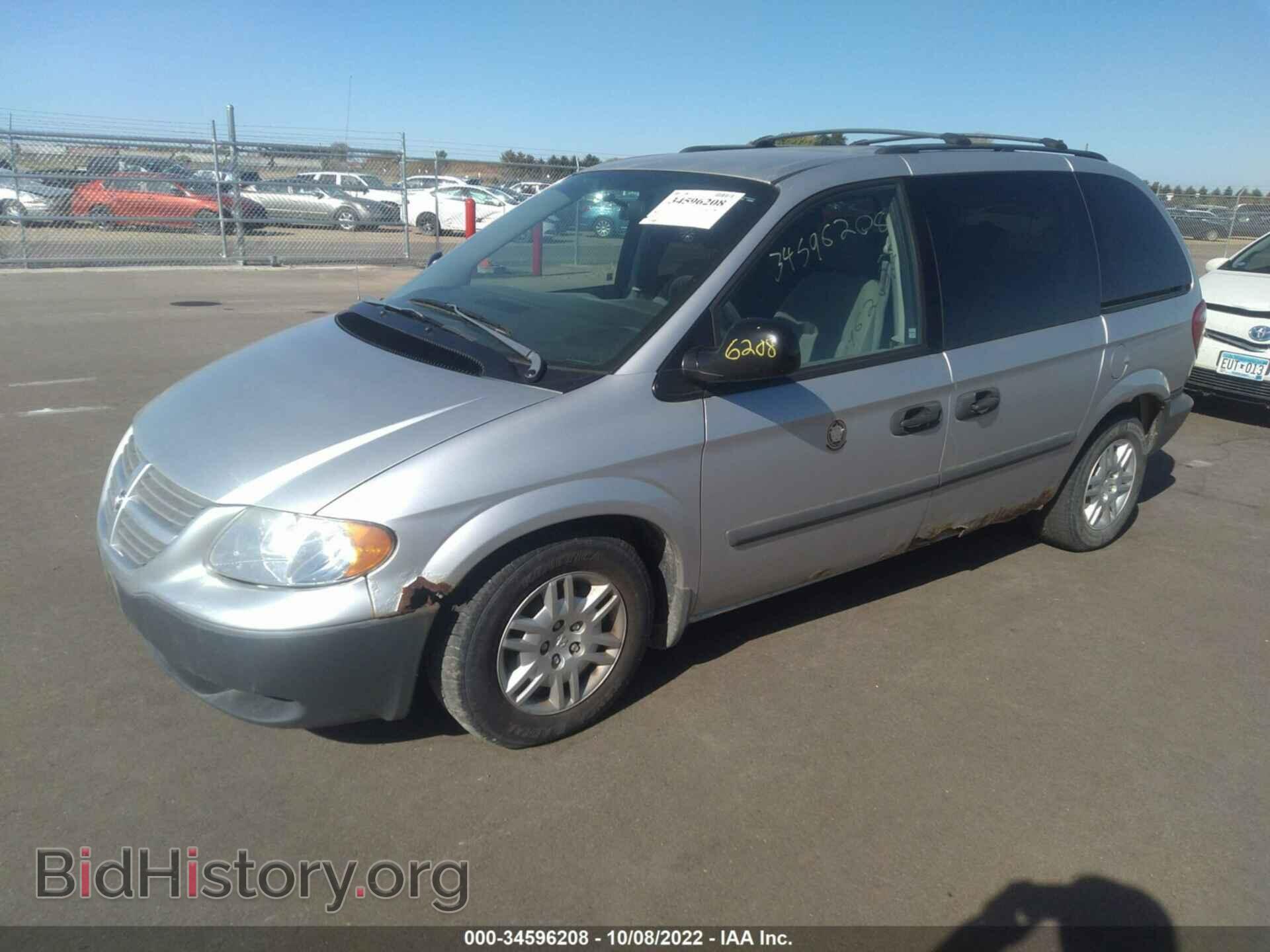 2007 DODGE CARAVAN - VIN: 1D4GP25R17B238809 - Фото 2