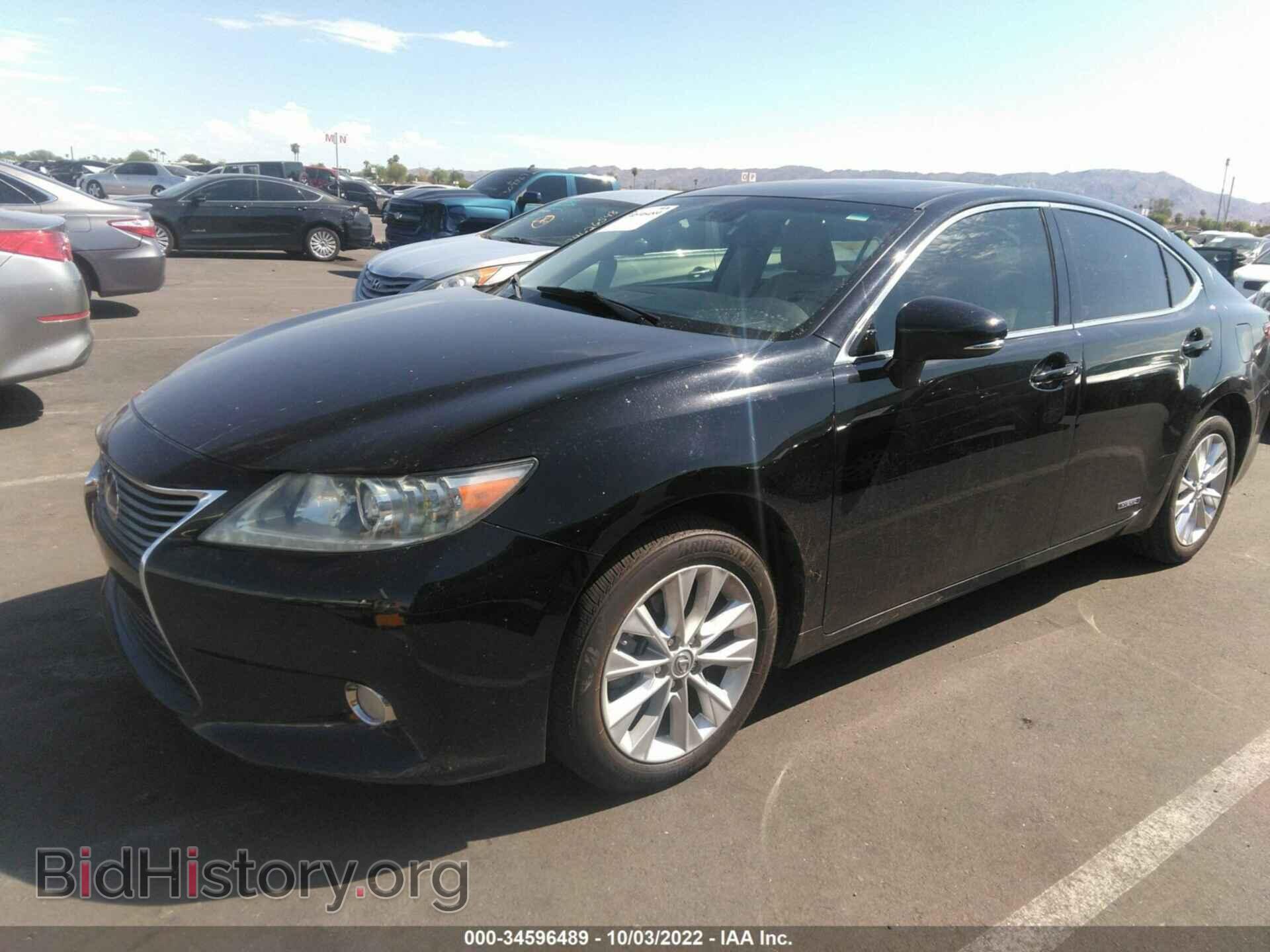 2013 LEXUS ES 300H - VIN: JTHBW1GG4D2004674 - Фото 2